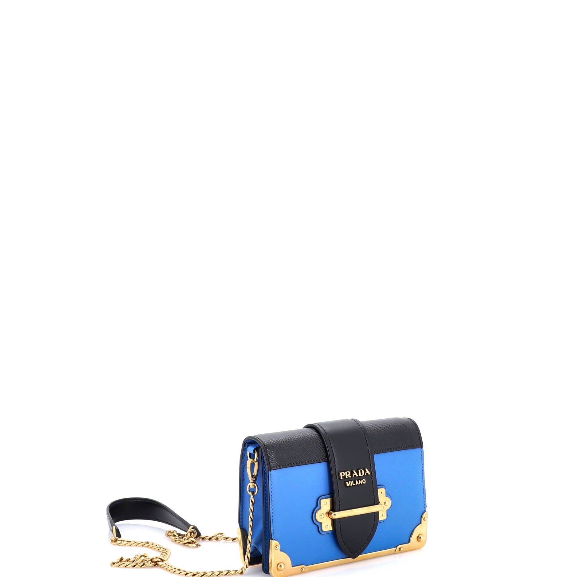 Prada Cahier Chain Crossbody Bag Size ONE SIZE - 2 Thumbnail