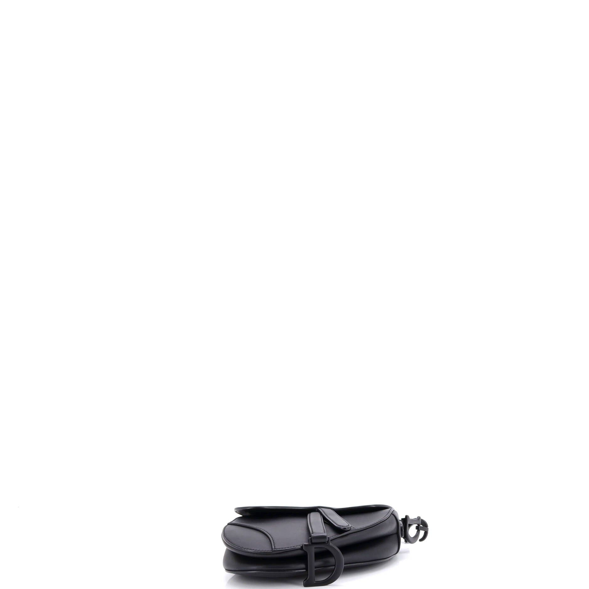 Dior Ultra Matte Saddle Handbag Size ONE SIZE - 4 Thumbnail