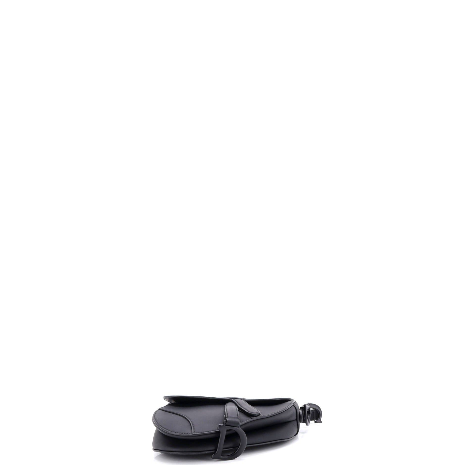 Dior Ultra Matte Saddle Handbag Size ONE SIZE - 4 Thumbnail