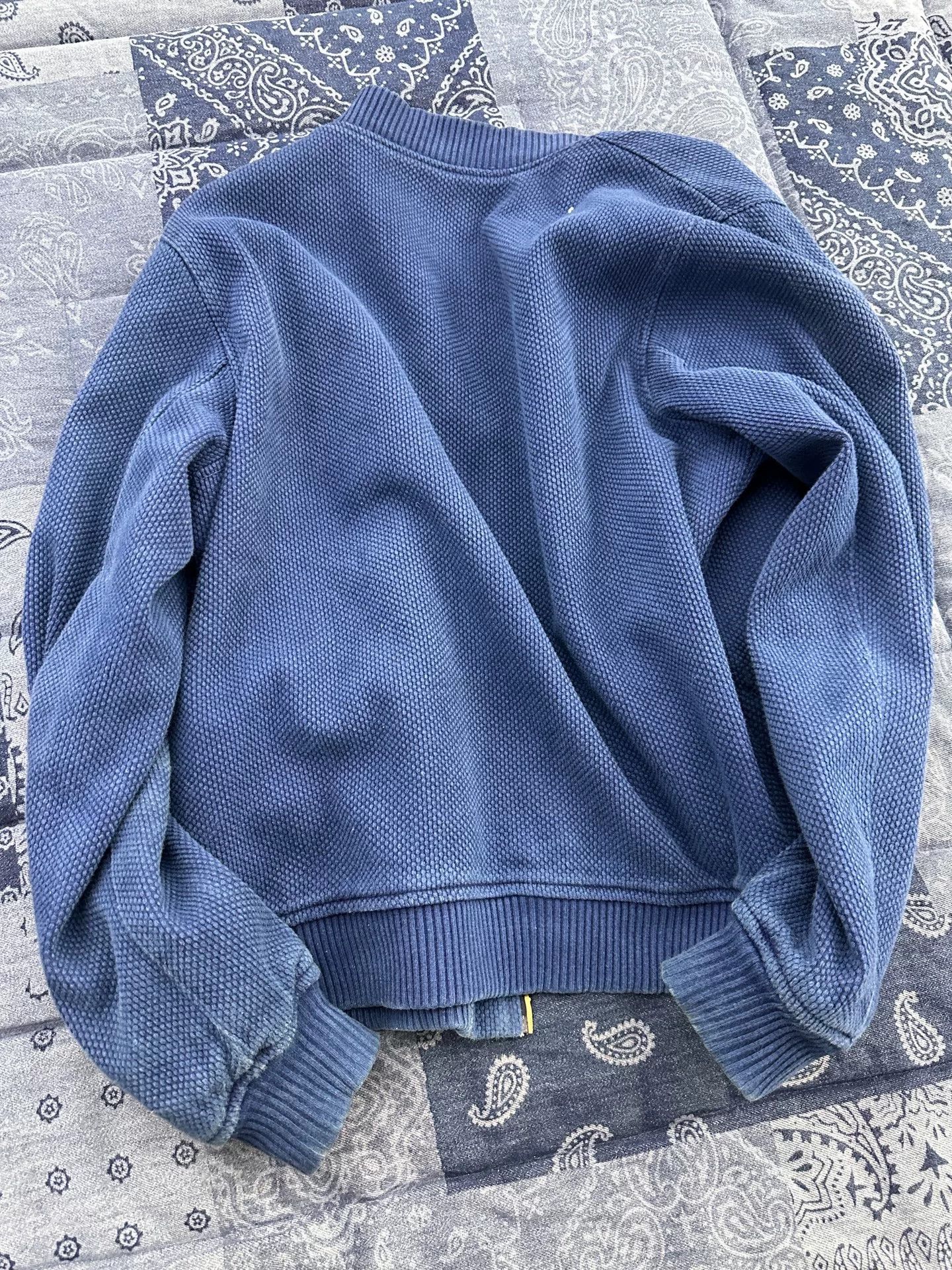 Dr. Collectors Vintage Indigo Dyed MA-1 Flight Jacket Size US M / EU 48-50 / 2 - 2 Thumbnail