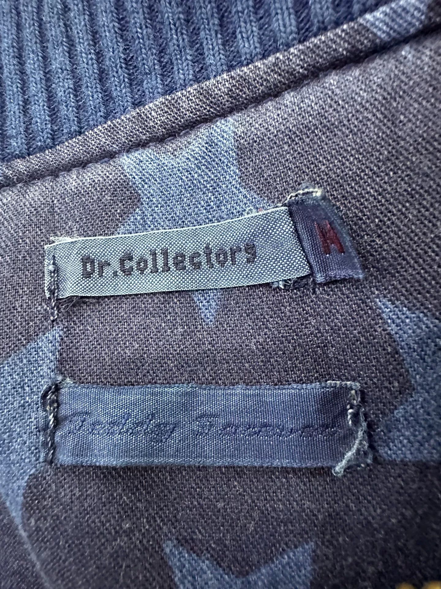 Dr. Collectors Vintage Indigo Dyed MA-1 Flight Jacket Size US M / EU 48-50 / 2 - 5 Thumbnail