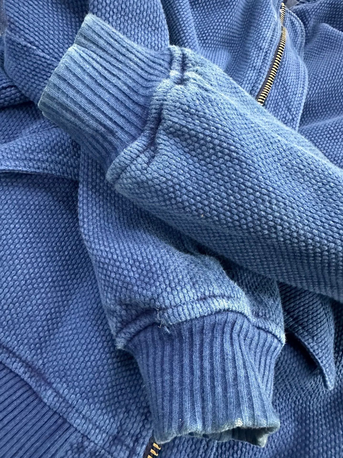 Dr. Collectors Vintage Indigo Dyed MA-1 Flight Jacket Size US M / EU 48-50 / 2 - 4 Thumbnail