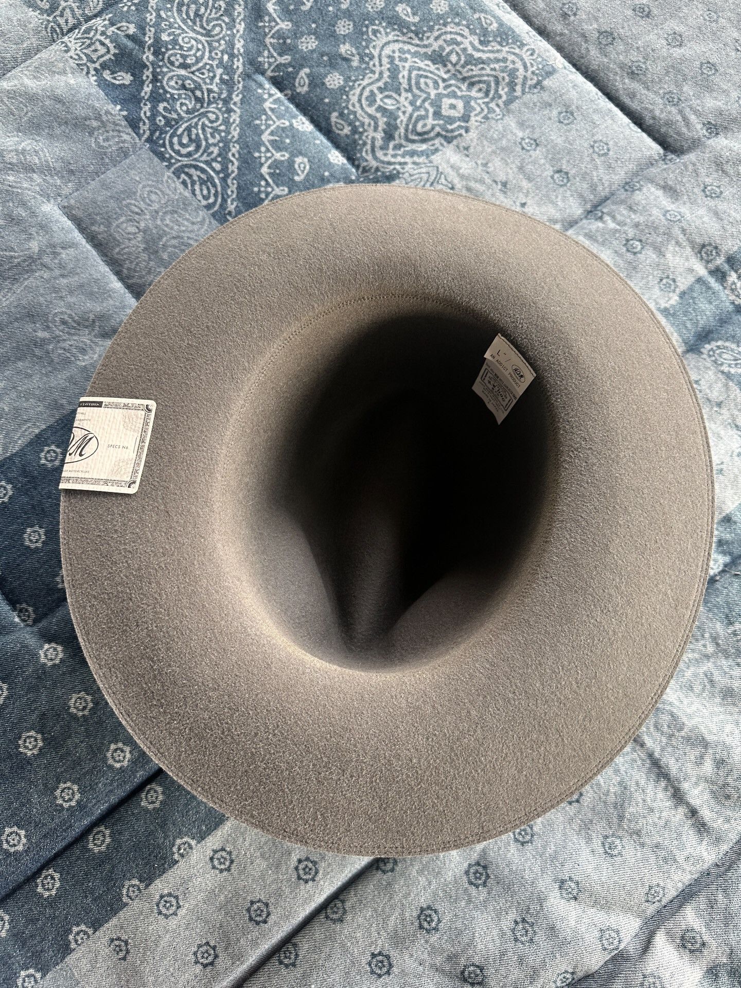 ADDICT ADDICT& H.W.DOG Rabbit Fur Hat Size ONE SIZE - 3 Thumbnail