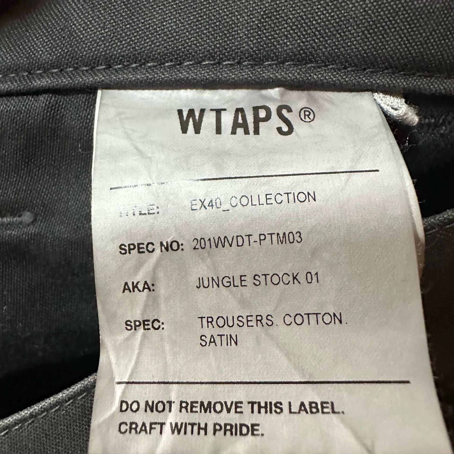 Wtaps WTAPS Jungle Stock Military Cargo Pants Size US 34 / EU 50 - 3 Thumbnail