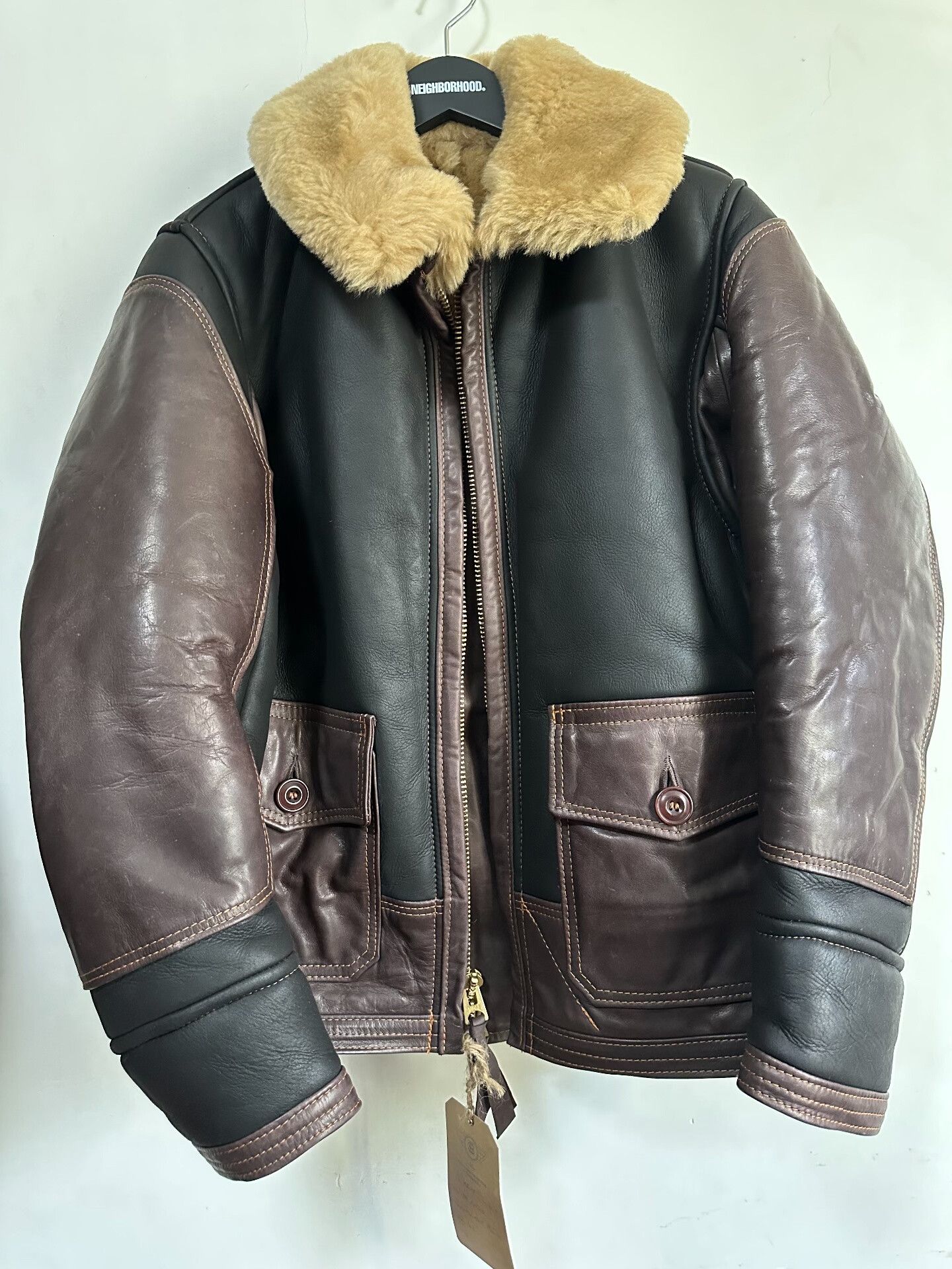 Iron Heart Iron Heart x Simons Bilt Leather Jacket Size US XL / EU 56 / 4 - 5 Thumbnail
