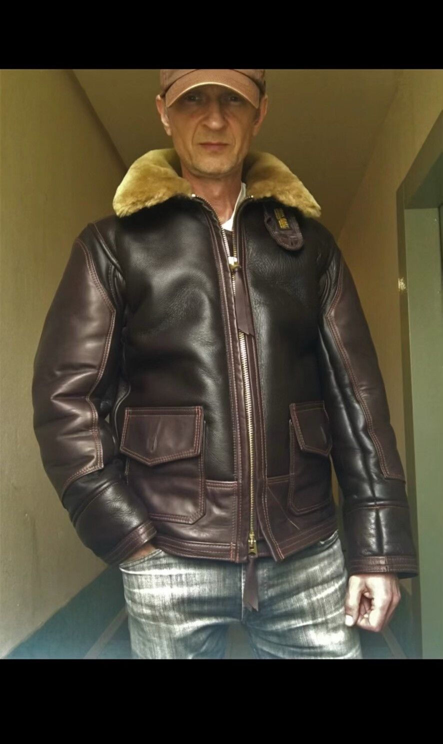 Iron Heart Iron Heart x Simons Bilt Leather Jacket Size US XL / EU 56 / 4 - 3 Thumbnail