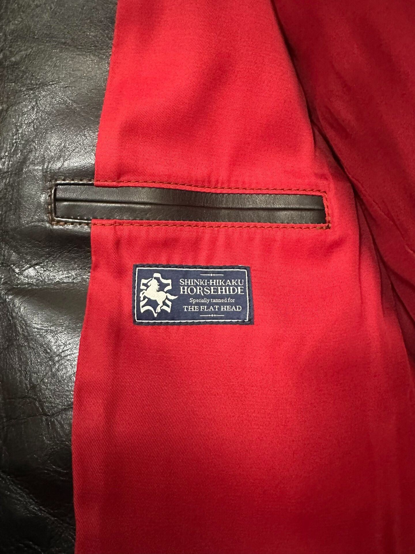 The Flat Head 1940s Vintage Leather Motorcycle Jacket Size US XS / EU 42 / 0 - 4 Thumbnail