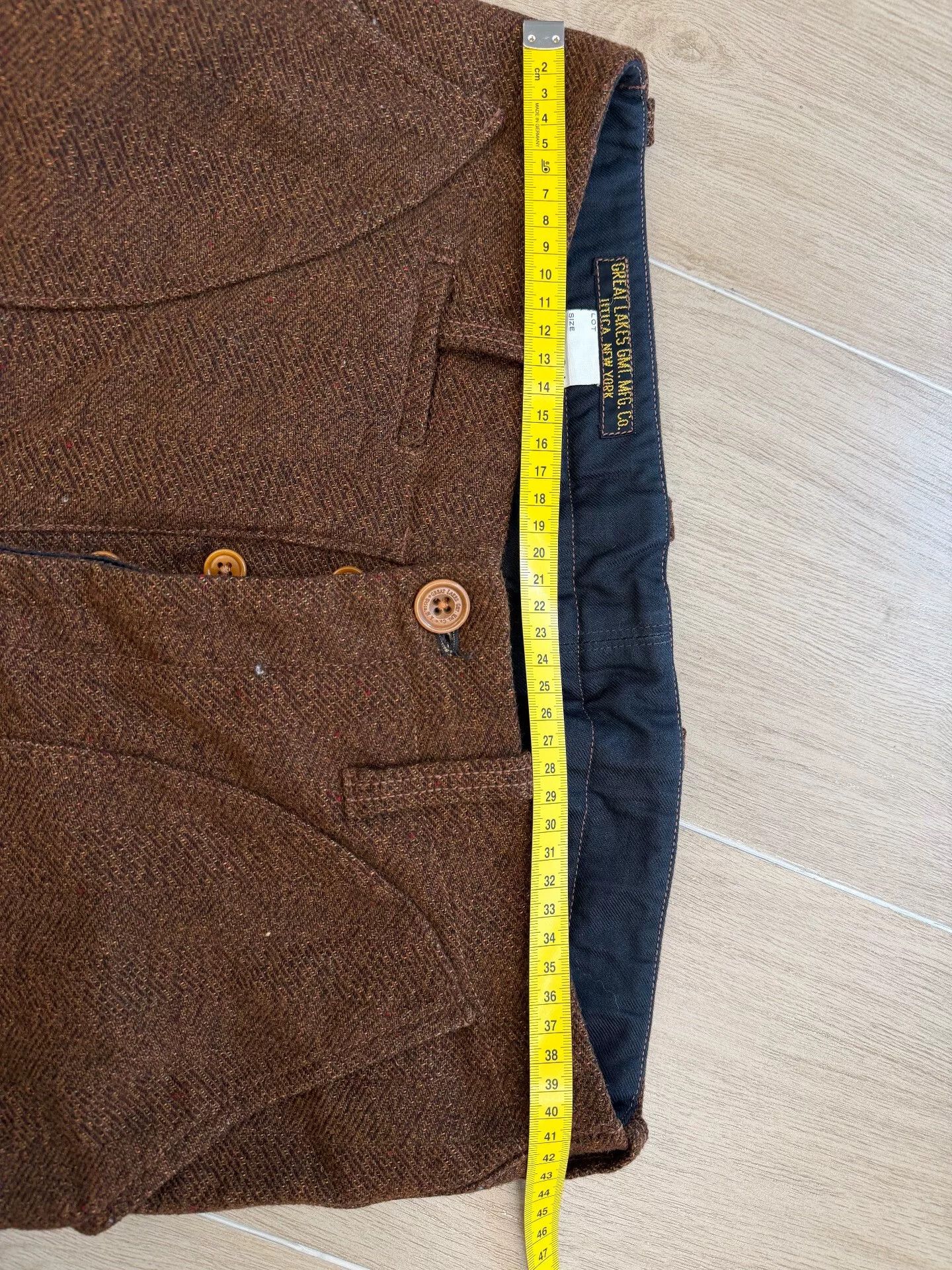 Freewheelers Freewheelers Bangor Wool Pants Size 32-34 Size US 34 / EU 50 - 2 Thumbnail
