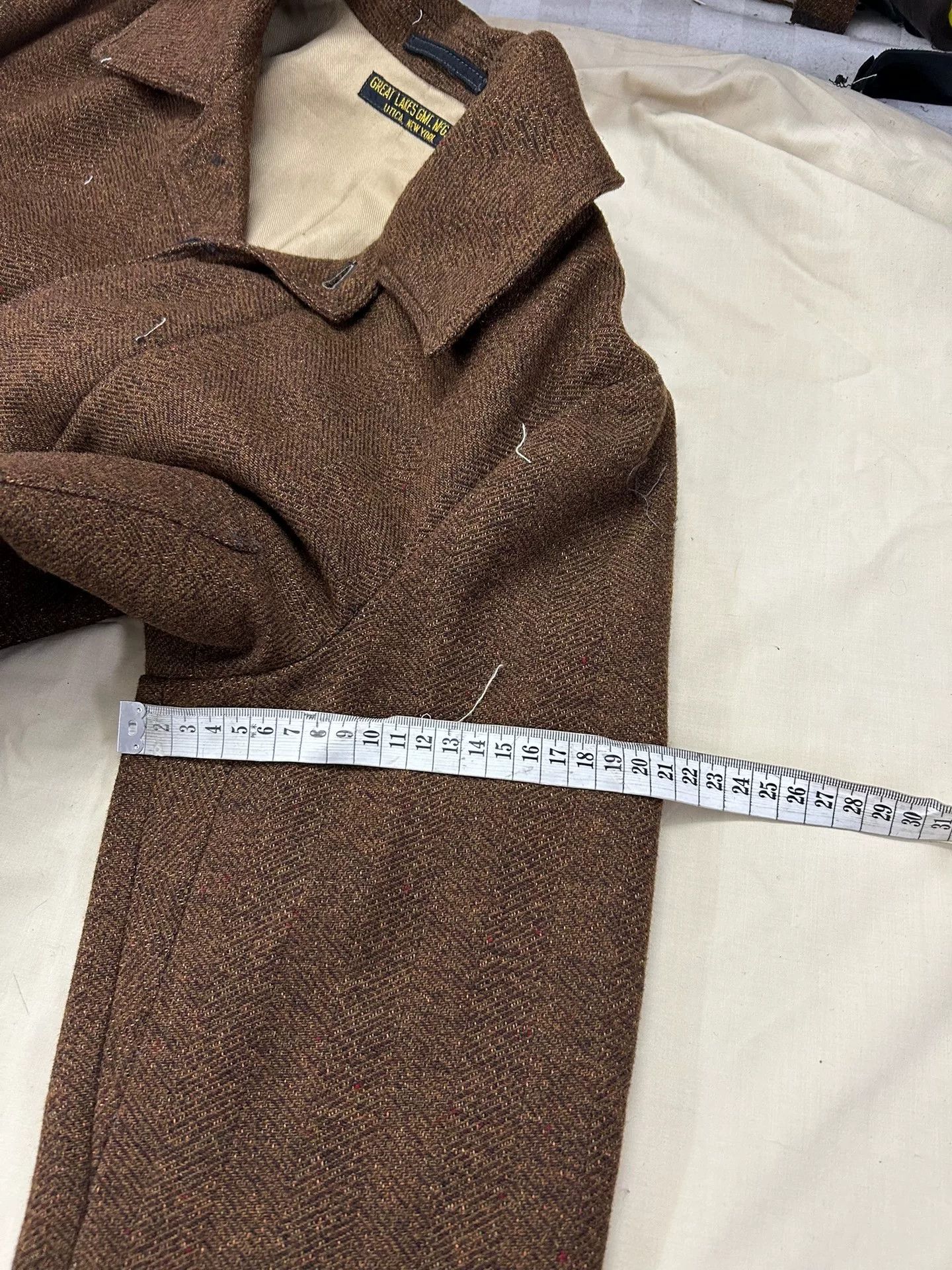 Freewheelers Freewheelers Bangor Wool Coat Brown Size 36 Size US M / EU 48-50 / 2 - 6 Thumbnail