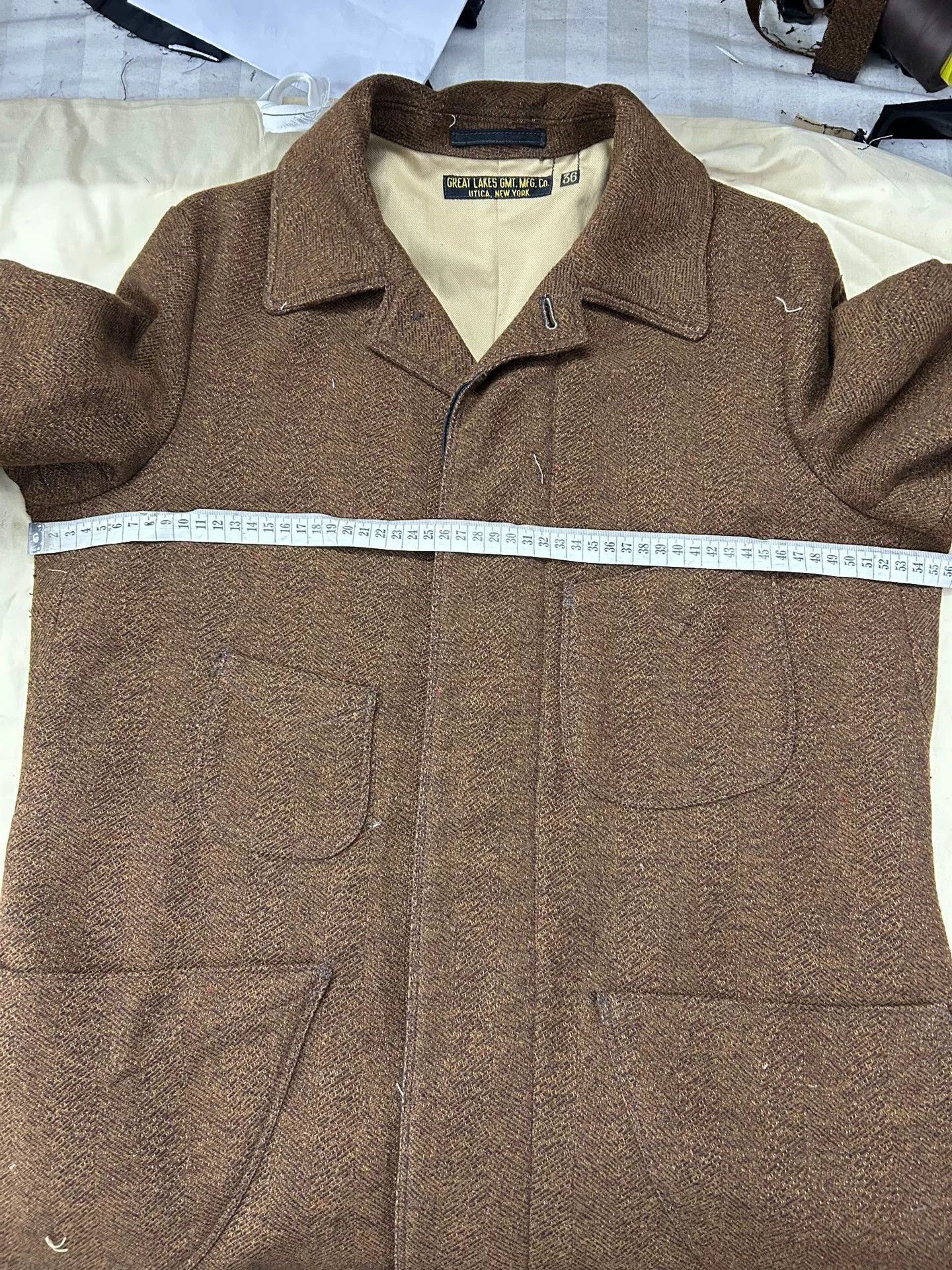 Freewheelers Freewheelers Bangor Wool Coat Brown Size 36 Size US M / EU 48-50 / 2 - 4 Thumbnail
