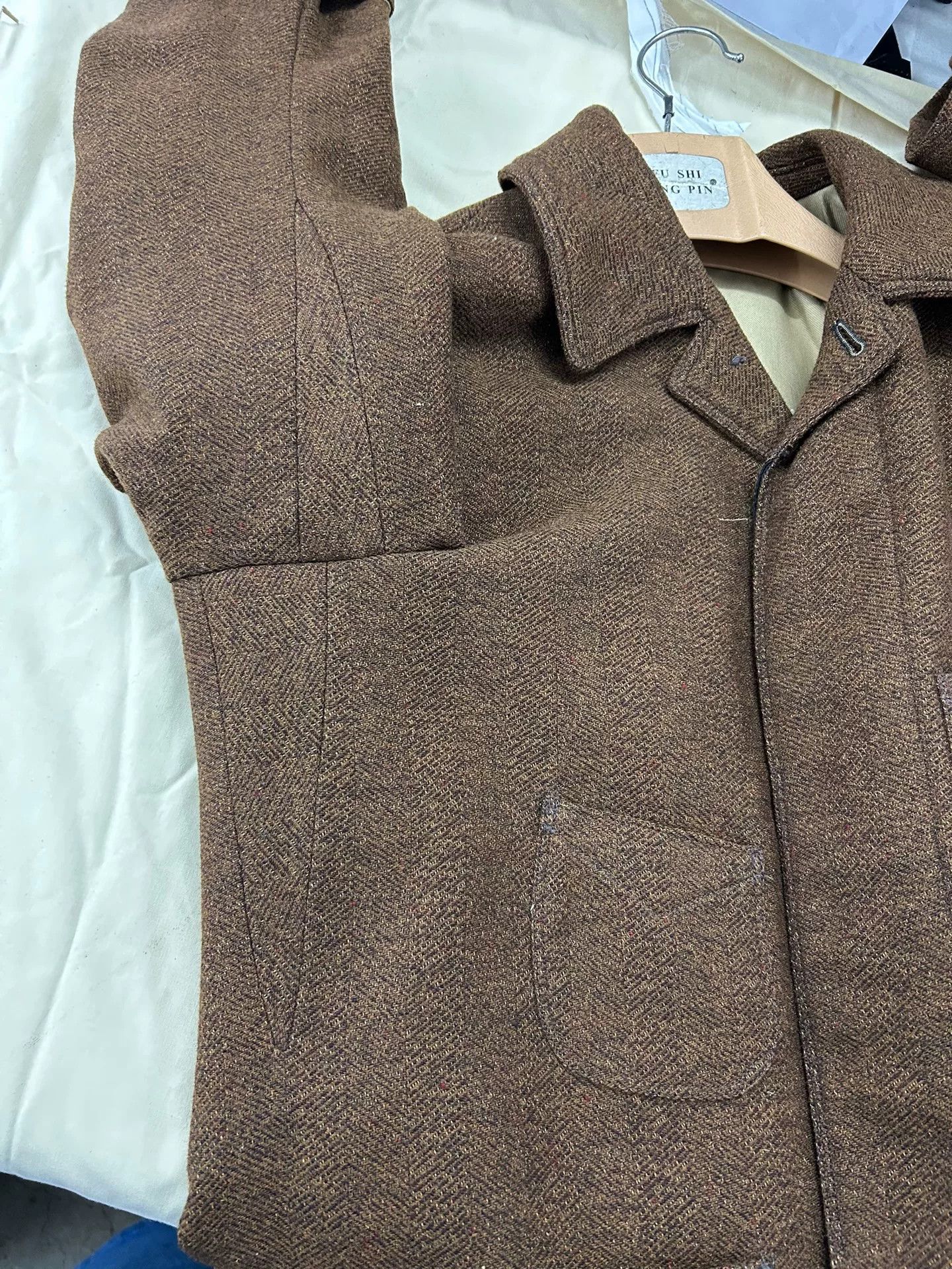 Freewheelers Freewheelers Bangor Wool Coat Brown Size 36 Size US M / EU 48-50 / 2 - 8 Thumbnail