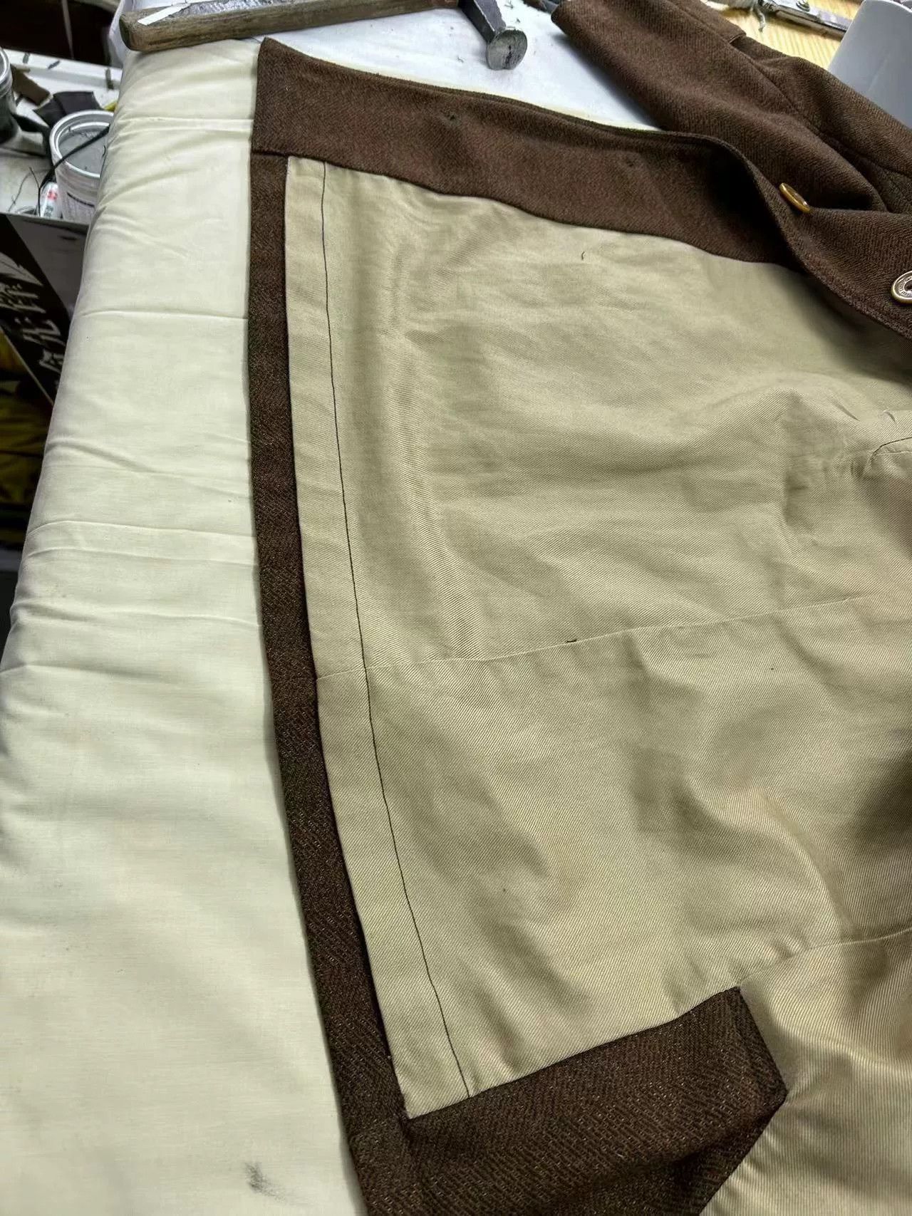 Freewheelers Freewheelers Bangor Wool Coat Brown Size 36 Size US M / EU 48-50 / 2 - 9 Thumbnail