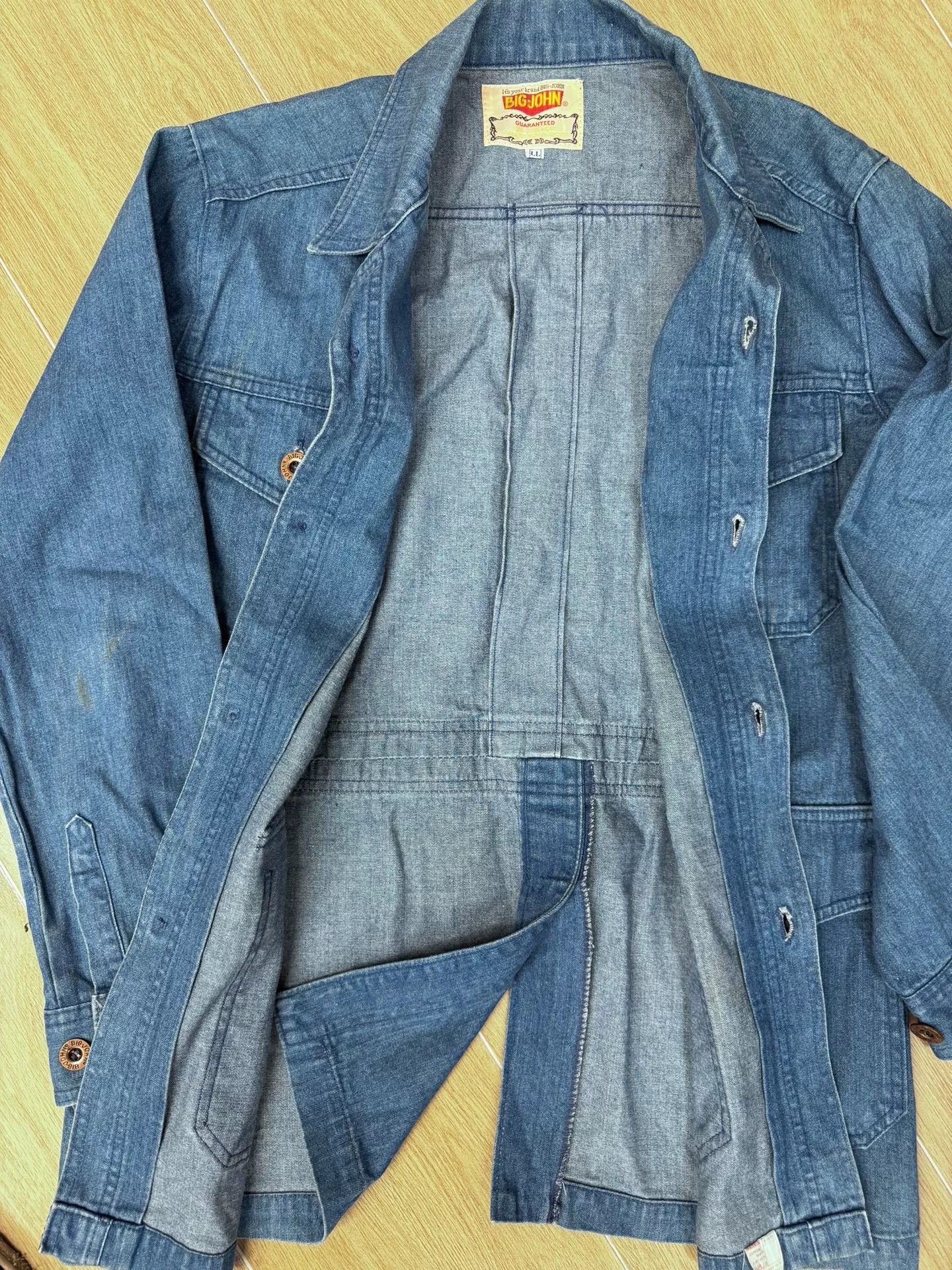 Big John Big John Denim Work Jacket Size US XL / EU 56 / 4 - 4 Thumbnail