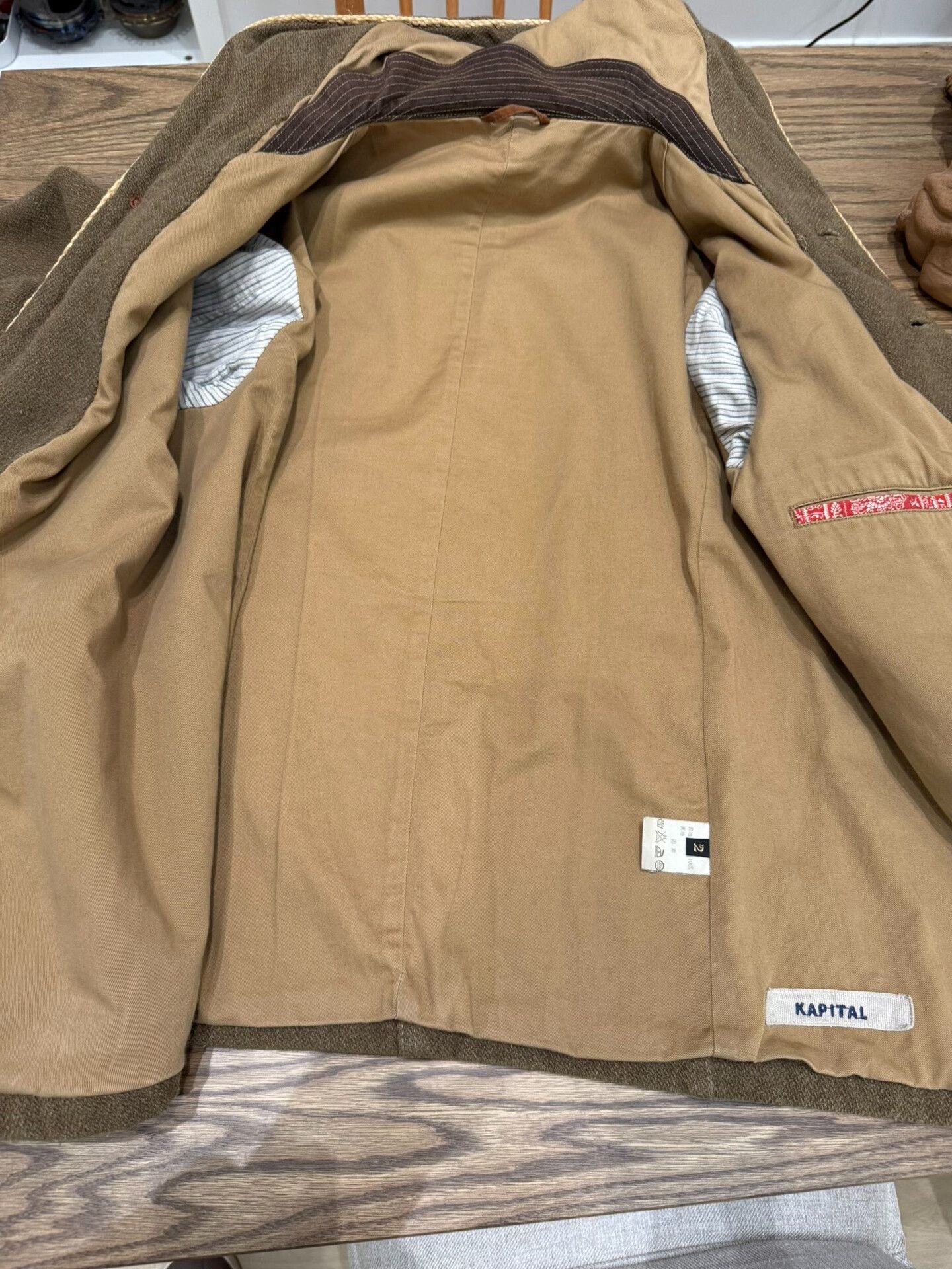 Kapital Kapital Hiroshi Hideta Hooded Coat Size US M / EU 48-50 / 2 - 3 Thumbnail