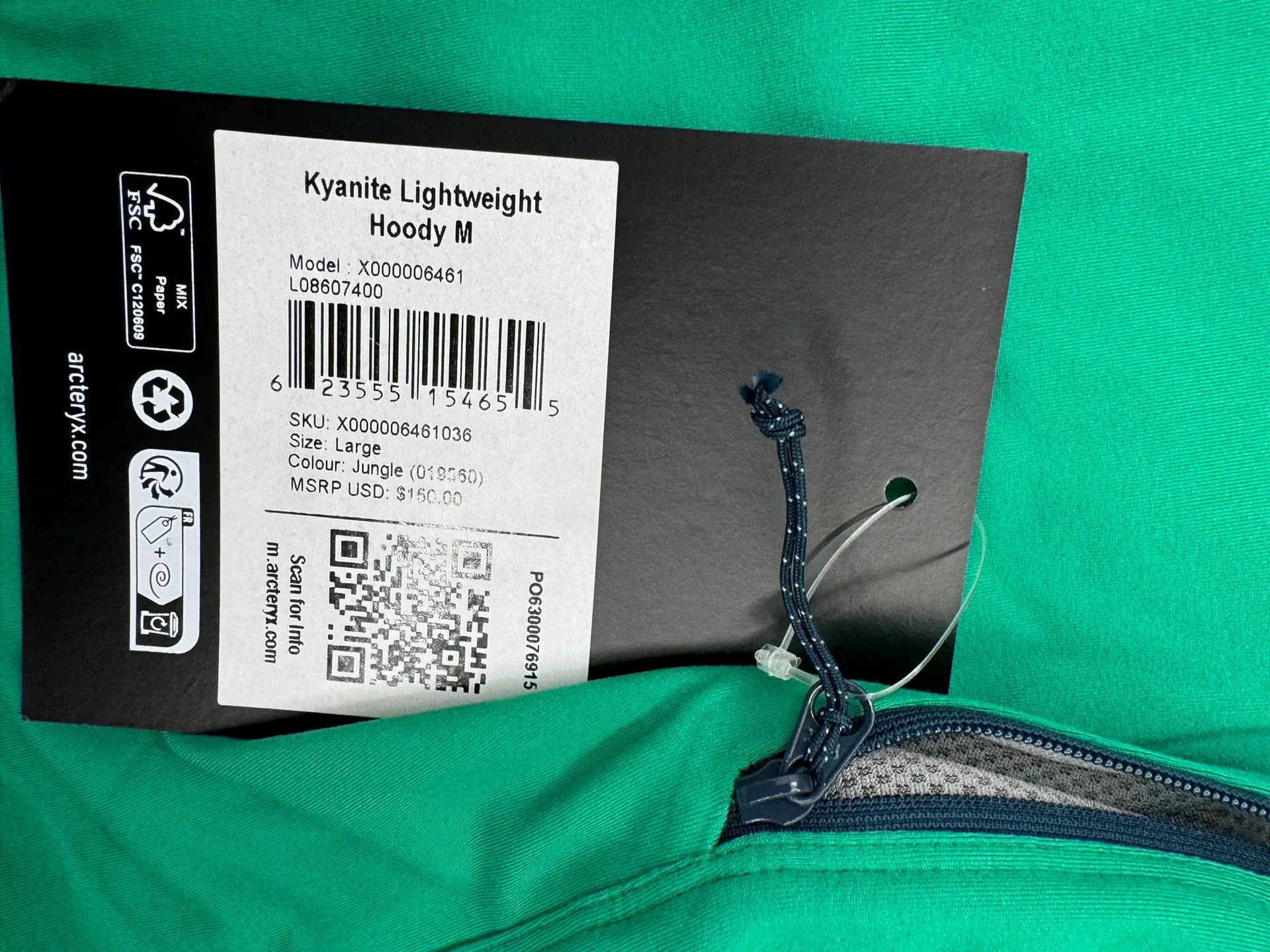 Arc'teryx Arc'teryx Kyanite Lightweight Hoody for Men Size US M / EU 48-50 / 2 - 2 Thumbnail