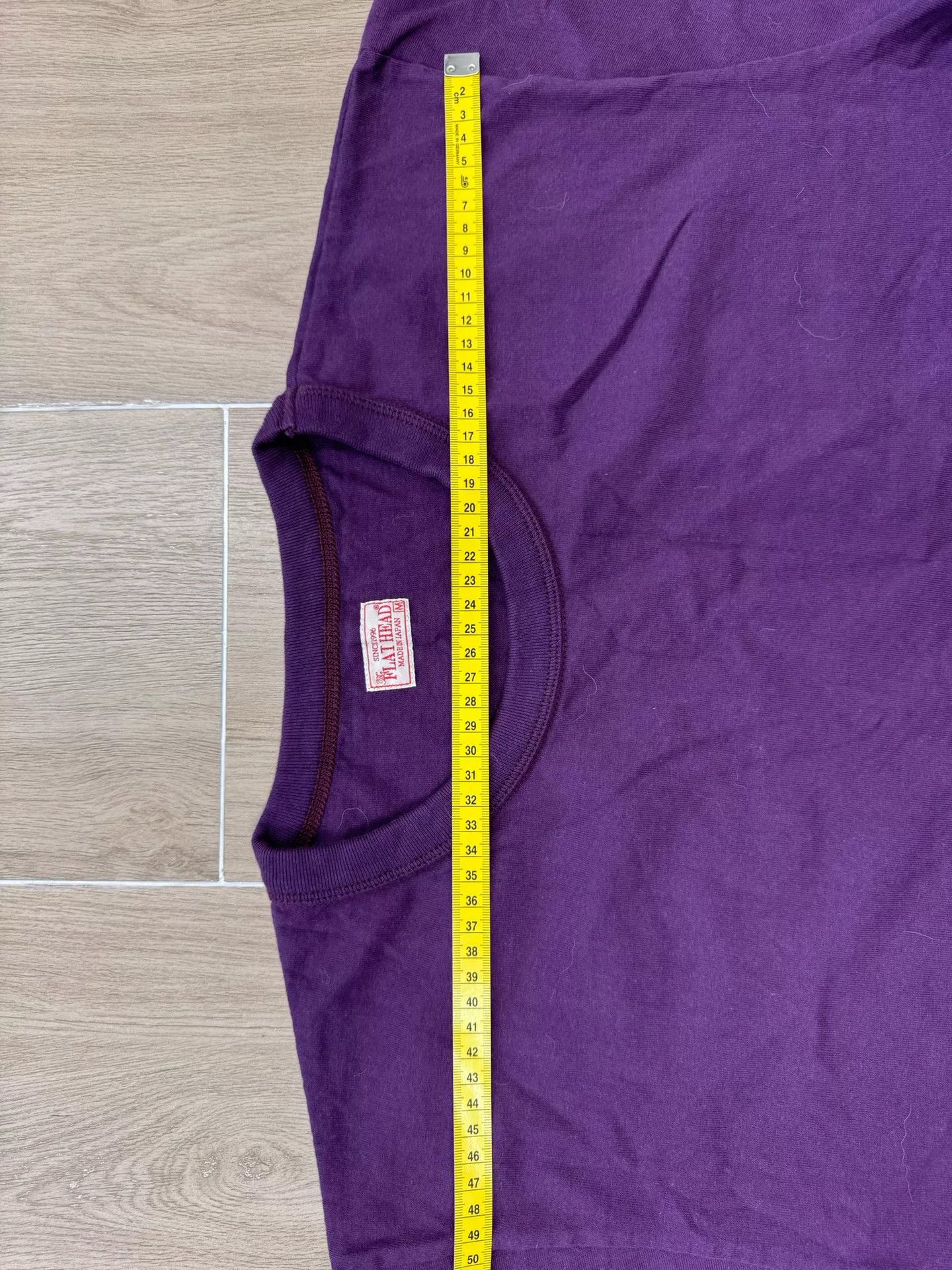 The Flat Head The Flat Head Purple T-Shirt FN-TSW-001 Size US M / EU 48-50 / 2 - 6 Thumbnail