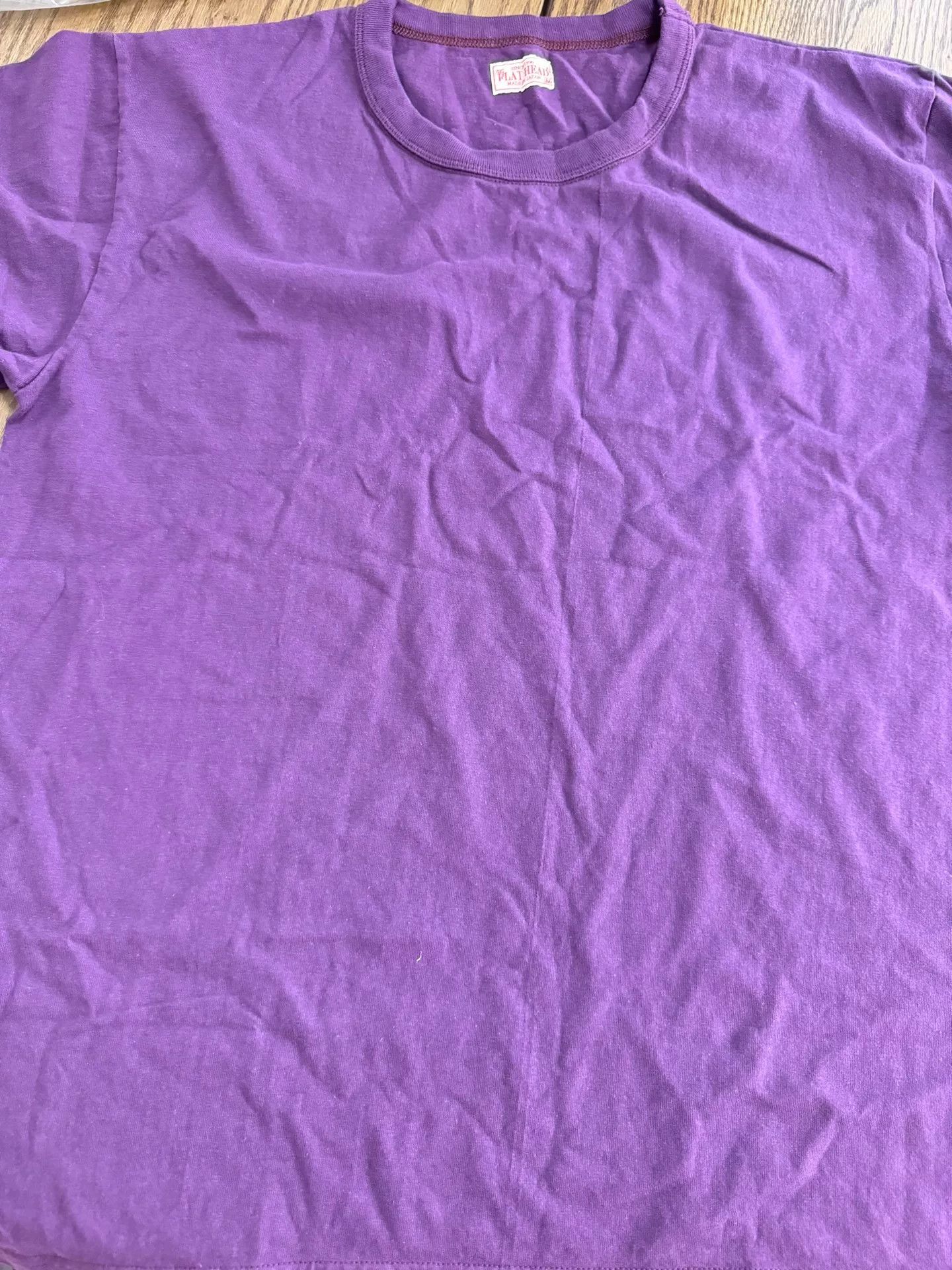 The Flat Head The Flat Head Purple T-Shirt FN-TSW-001 Size US M / EU 48-50 / 2 - 2 Thumbnail