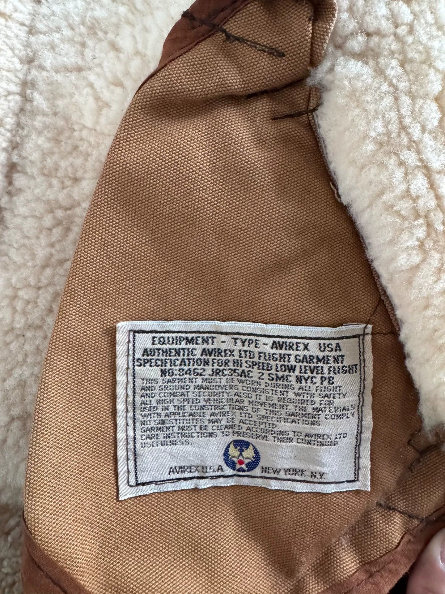 Avirex Avirex B3 Shearling Flight Jacket Size US M / EU 48-50 / 2 - 4 Thumbnail