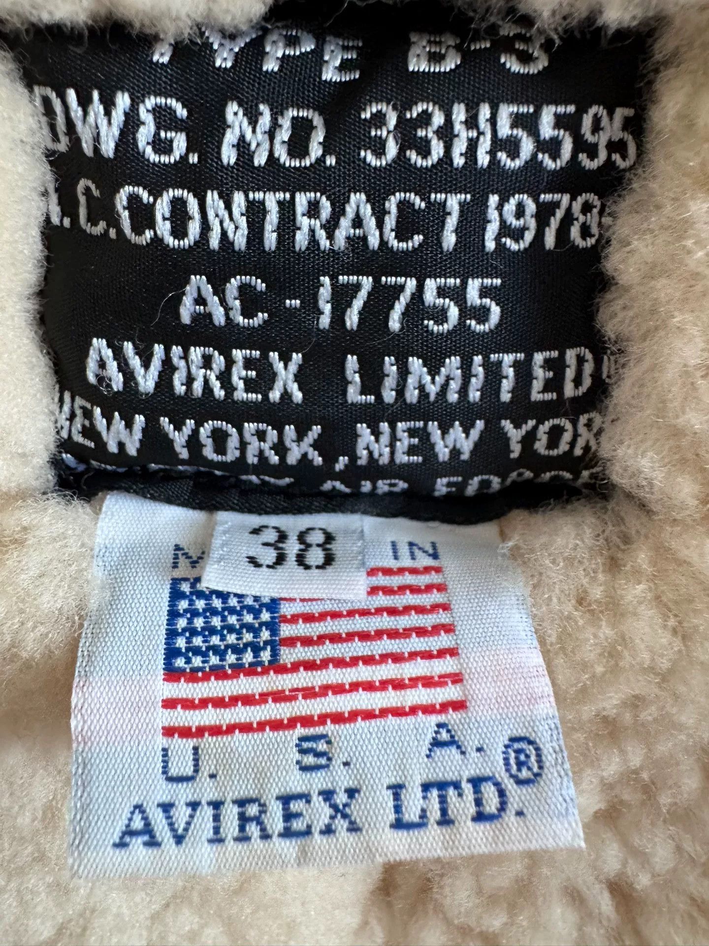 Avirex Avirex B3 Shearling Flight Jacket Size US M / EU 48-50 / 2 - 6 Thumbnail