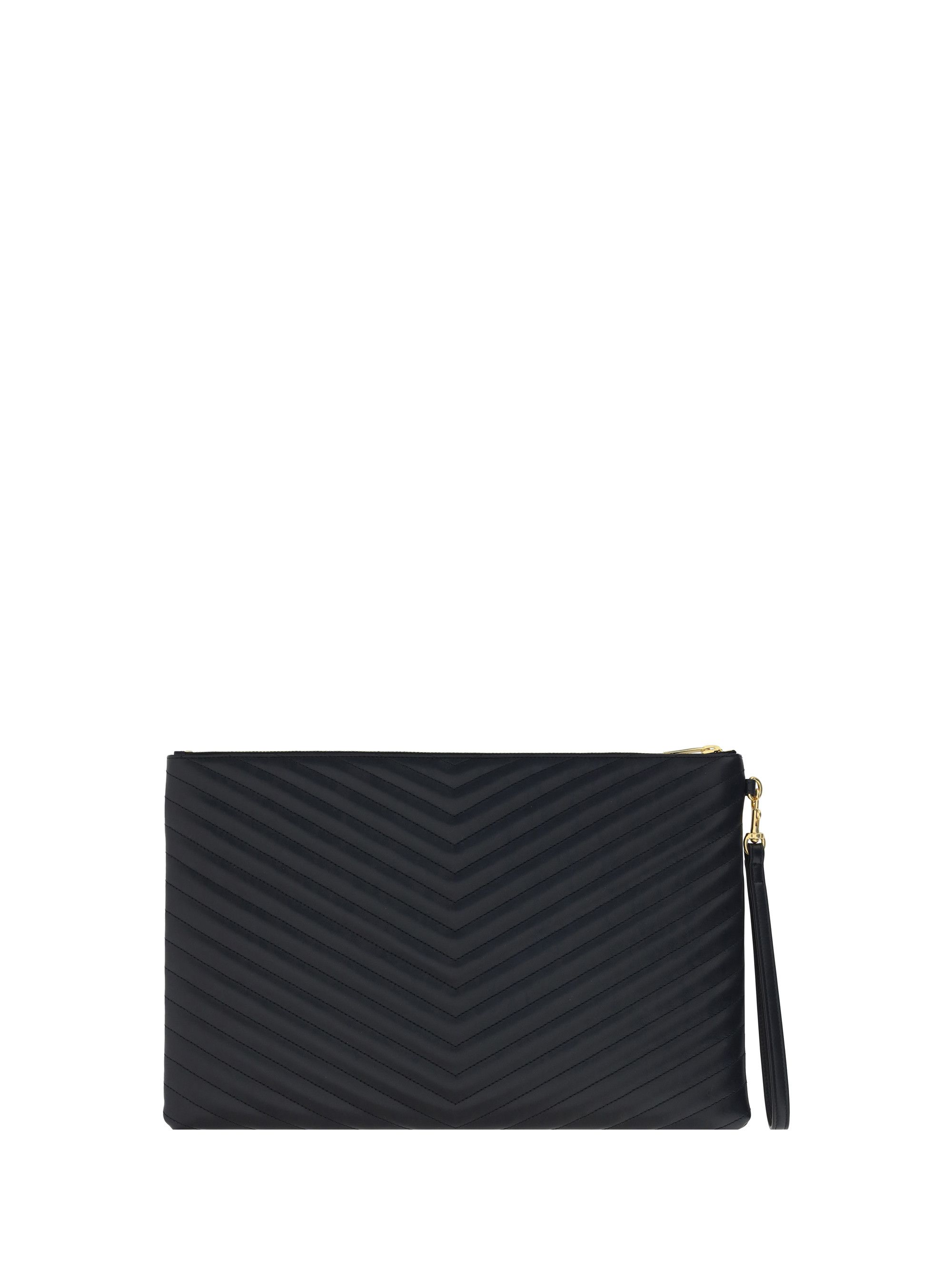 Saint Laurent Paris Leather Pouch Size ONE SIZE - 2 Thumbnail