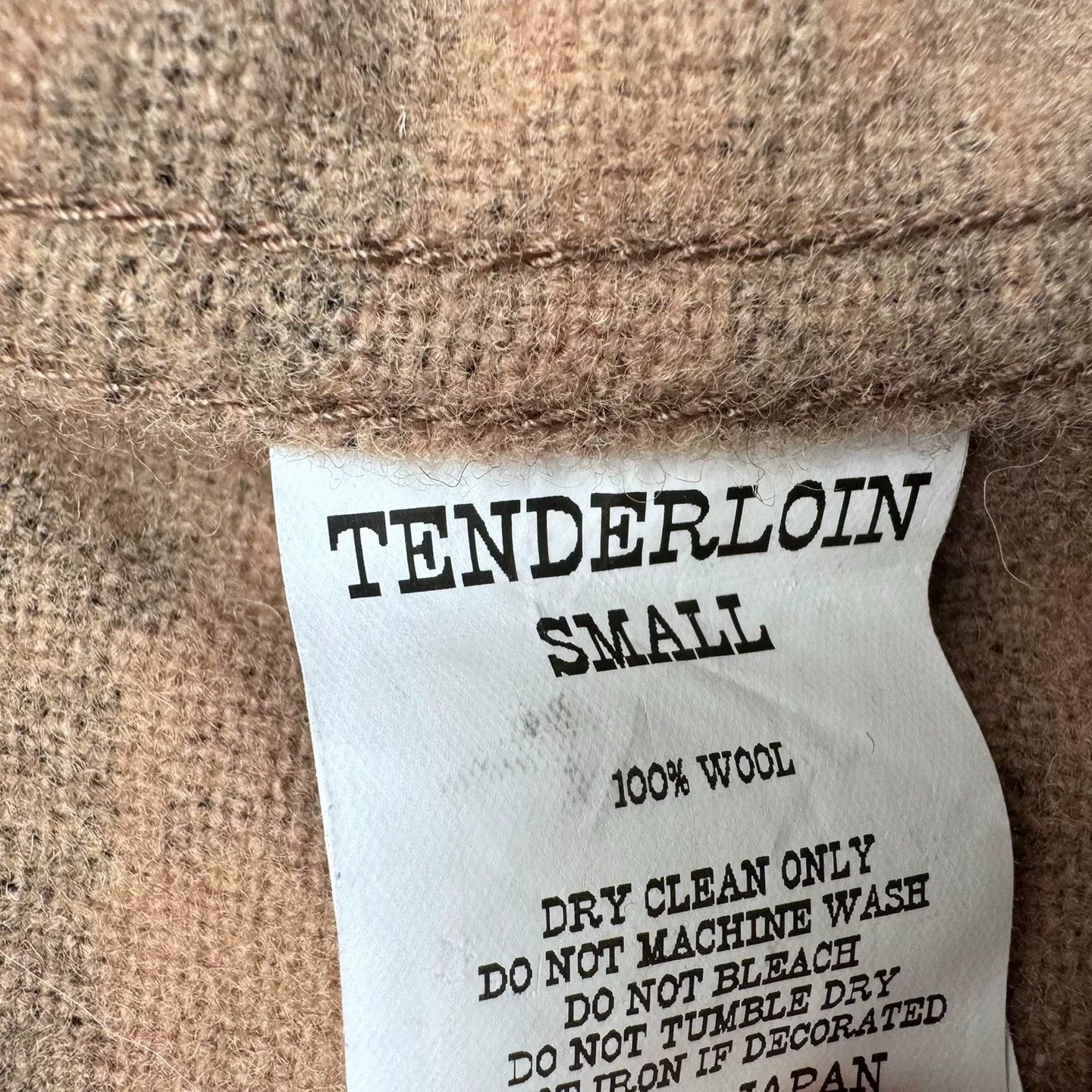 Tenderloin Camouflage Wool Shirt with Hood Size US S / EU 44-46 / 1 - 3 Thumbnail