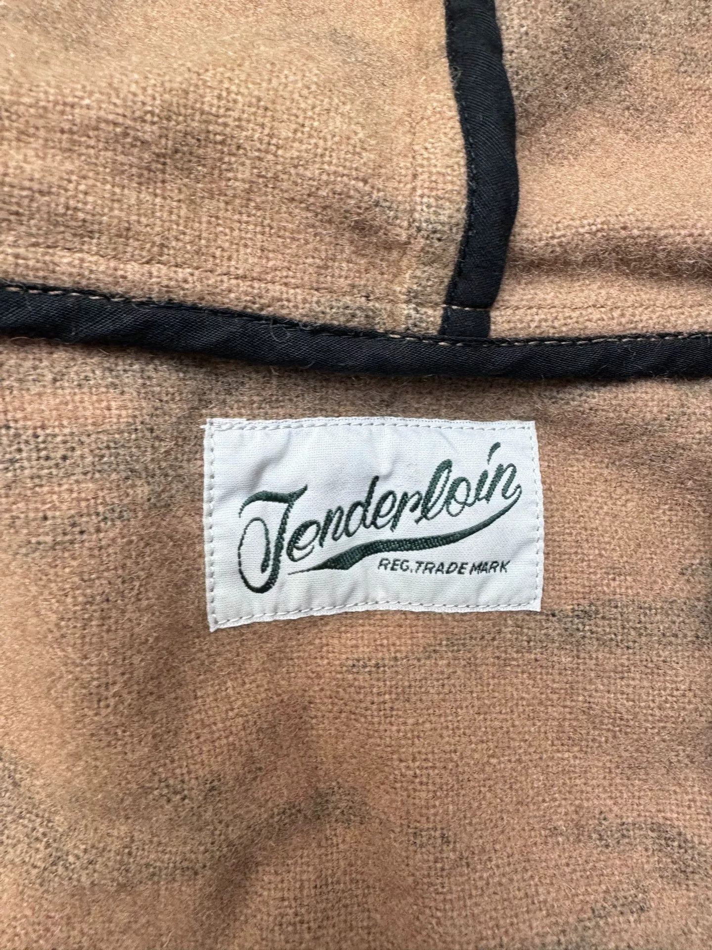 Tenderloin Camouflage Wool Shirt with Hood Size US S / EU 44-46 / 1 - 4 Thumbnail