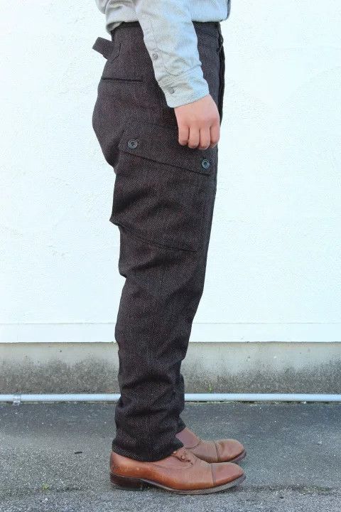 Freewheelers FREEWHEELERS Lindbergh Wool Trousers Size US 32 / EU 48 - 3 Thumbnail