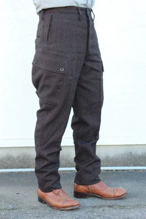 Freewheelers FREEWHEELERS Lindbergh Wool Trousers Size US 32 / EU 48 - 4 Thumbnail