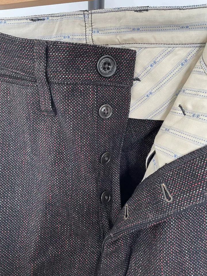 Freewheelers FREEWHEELERS Lindbergh Wool Trousers Size US 32 / EU 48 - 5 Thumbnail