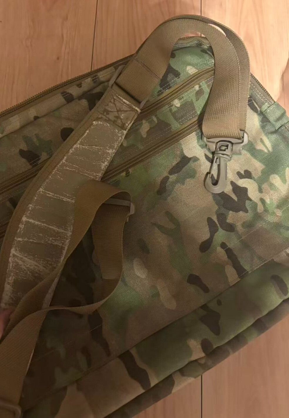MIL-TEC Camouflage One-Shoulder Bag with Molle Straps Size ONE SIZE - 4 Thumbnail
