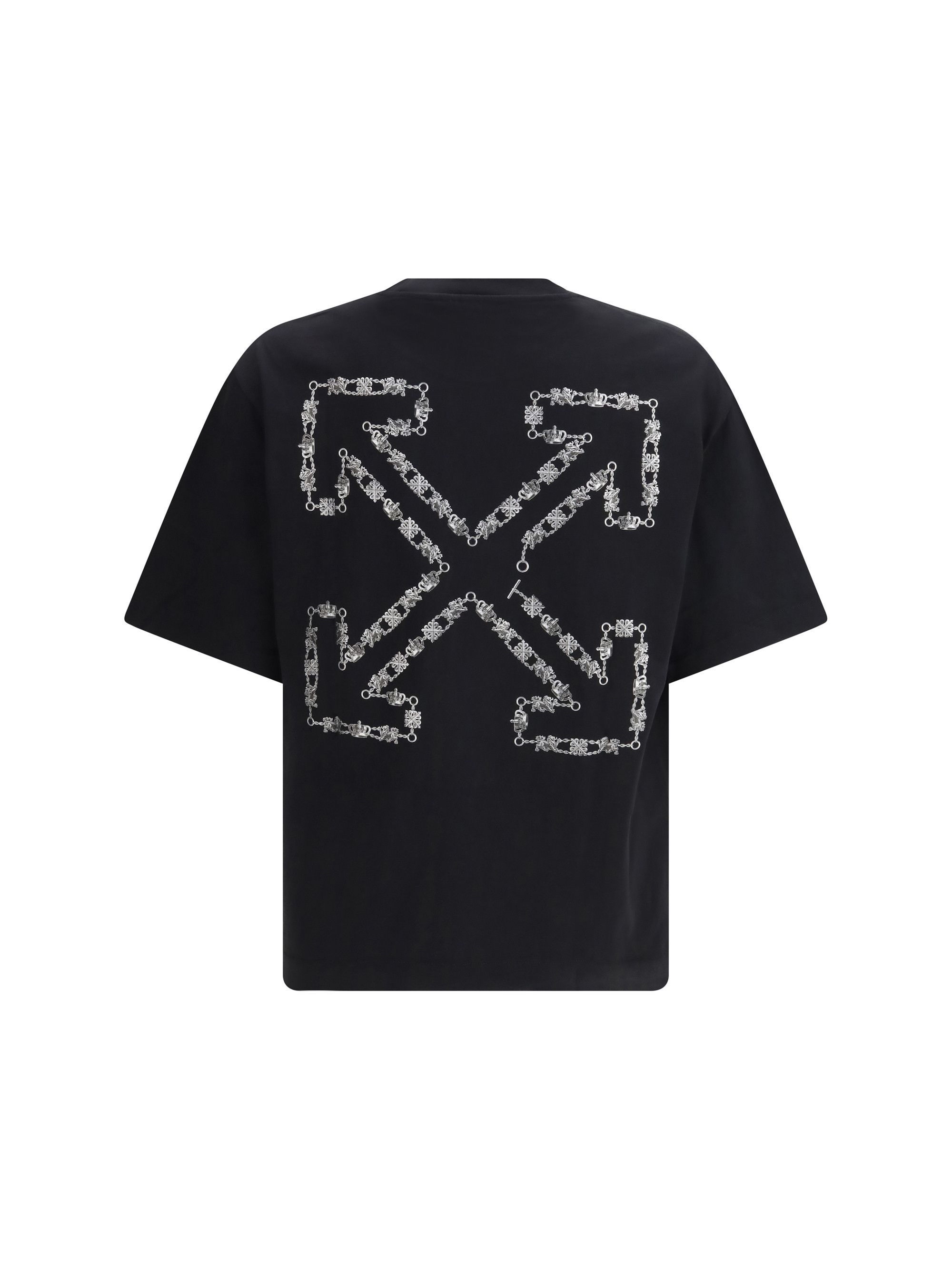 Off-White Chain Araldic Arrow T-shirt Size US S / EU 44-46 / 1 - 2 Thumbnail
