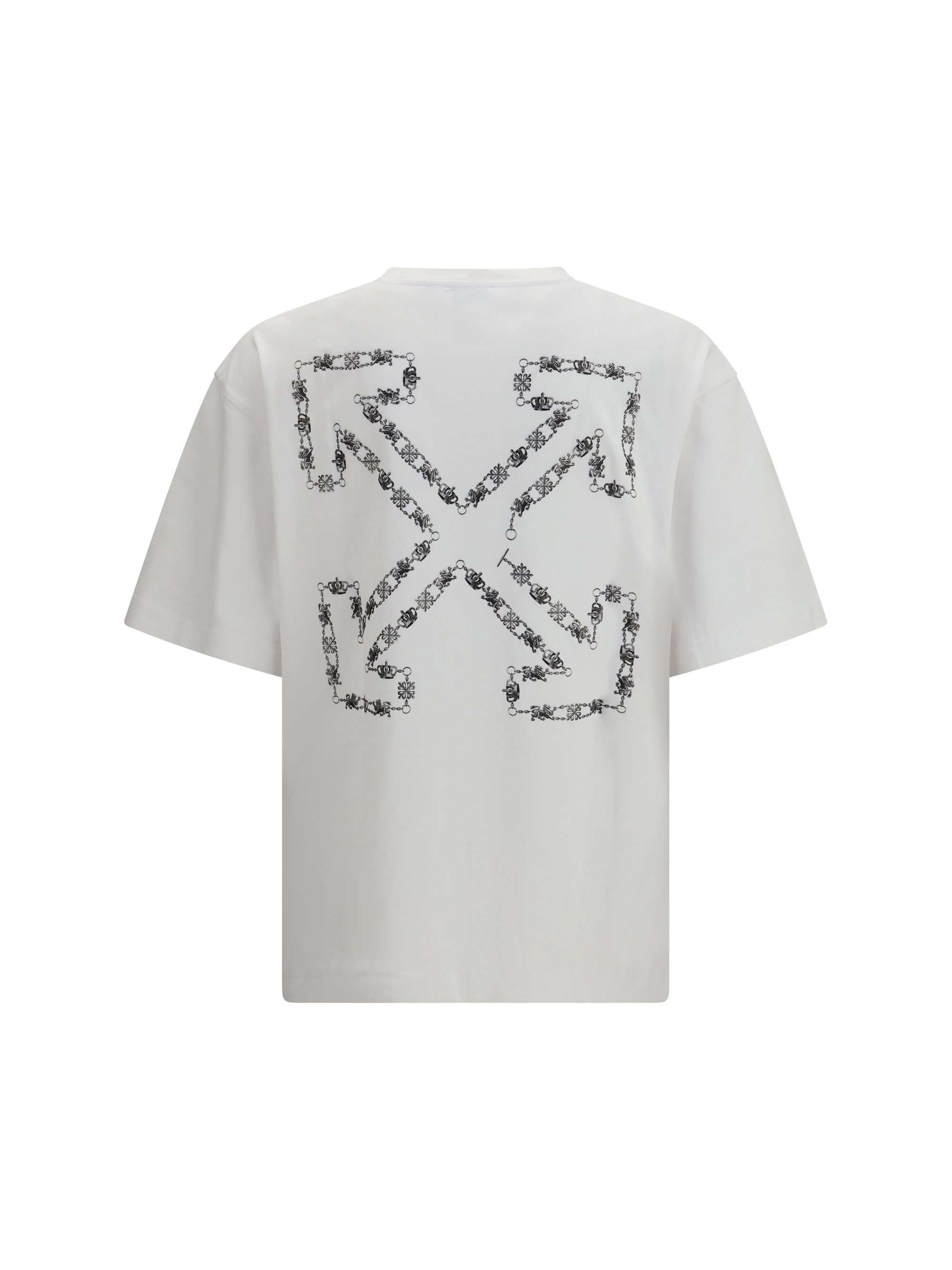 Off-White Chain Araldic Arrow T-shirt Size US L / EU 52-54 / 3 - 2 Thumbnail
