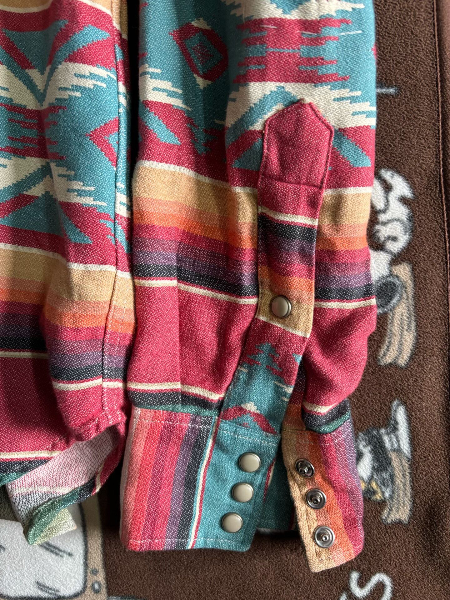 RRL Ralph Lauren RRL Double RL Southwest Rainbow Shirt Size US S / EU 44-46 / 1 - 2 Thumbnail
