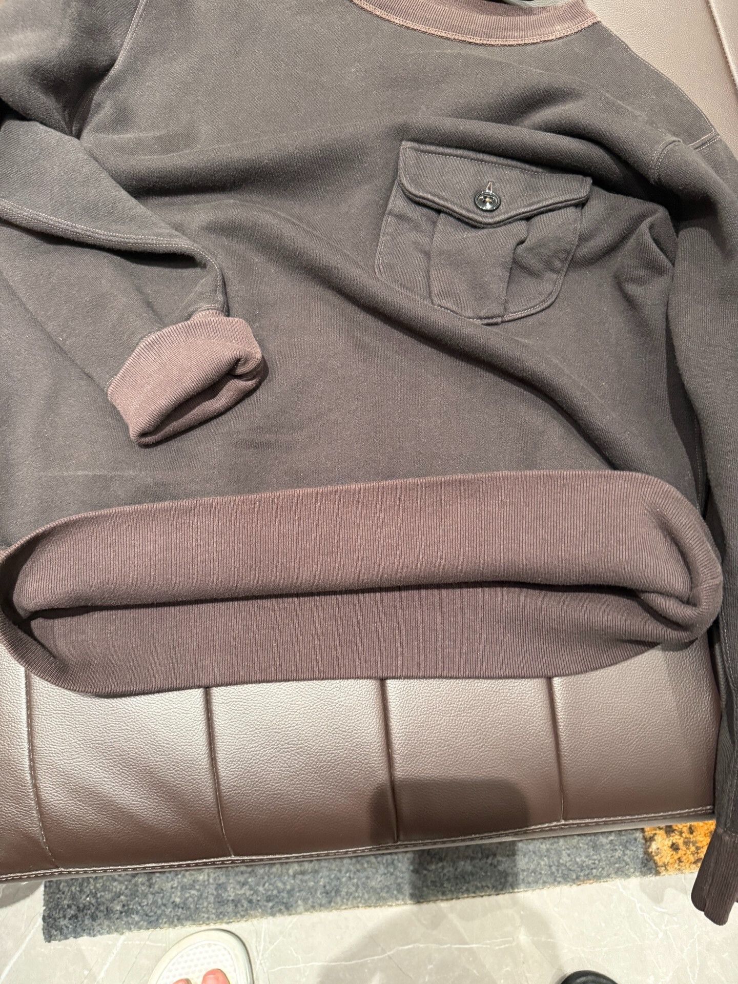 Freewheelers Freewheelers Pocket Sweatshirt in Cotton Size US M / EU 48-50 / 2 - 7 Thumbnail