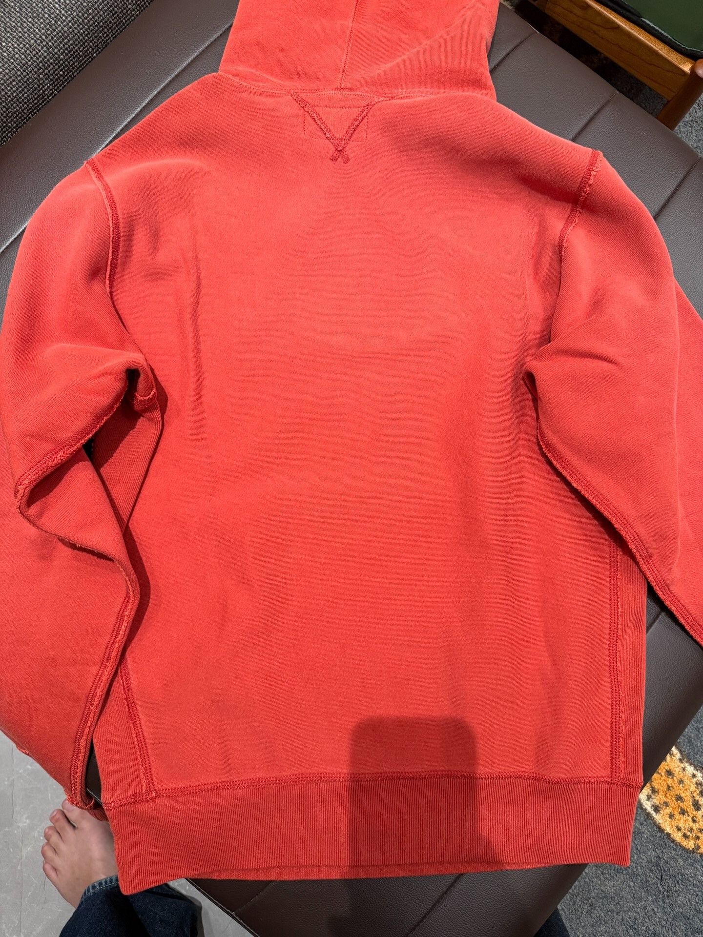 RRL Ralph Lauren RRL Ralph Lauren Red Hoodie Sweatshirt Size US M / EU 48-50 / 2 - 7 Thumbnail