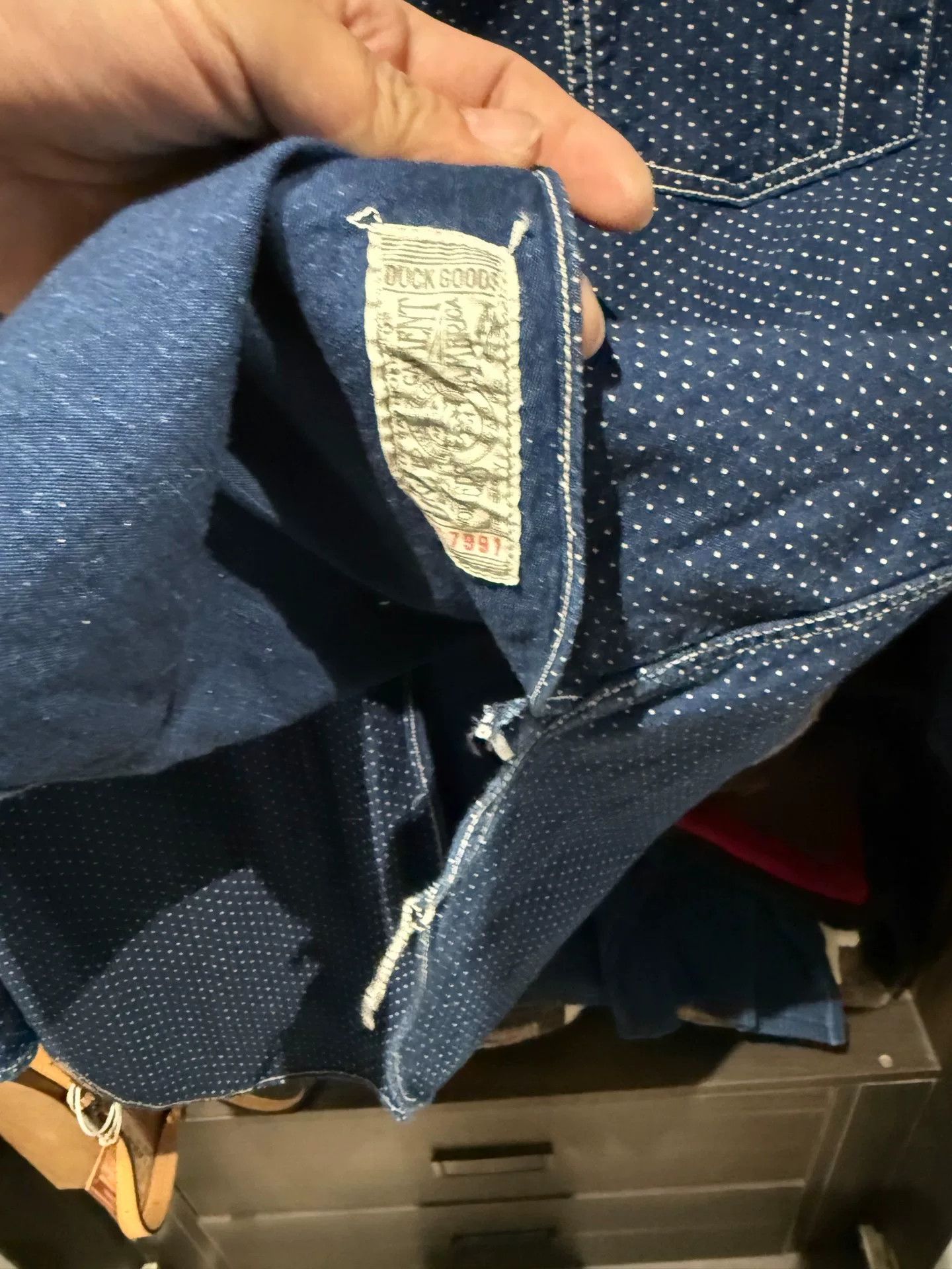 Freewheelers Freewheelers Conductor Work Shirt in Blue Size US M / EU 48-50 / 2 - 5 Thumbnail