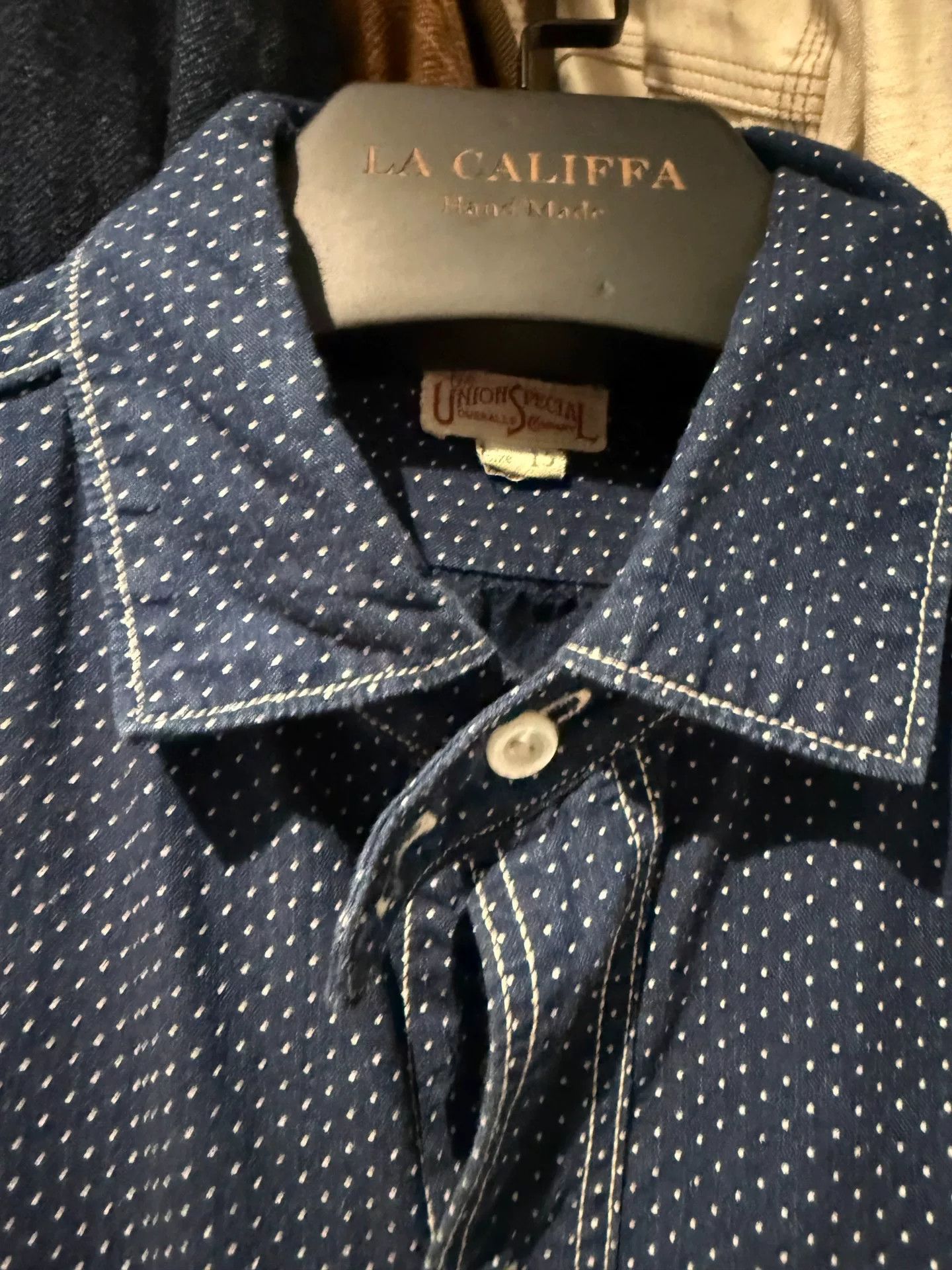 Freewheelers Freewheelers Conductor Work Shirt in Blue Size US M / EU 48-50 / 2 - 2 Thumbnail