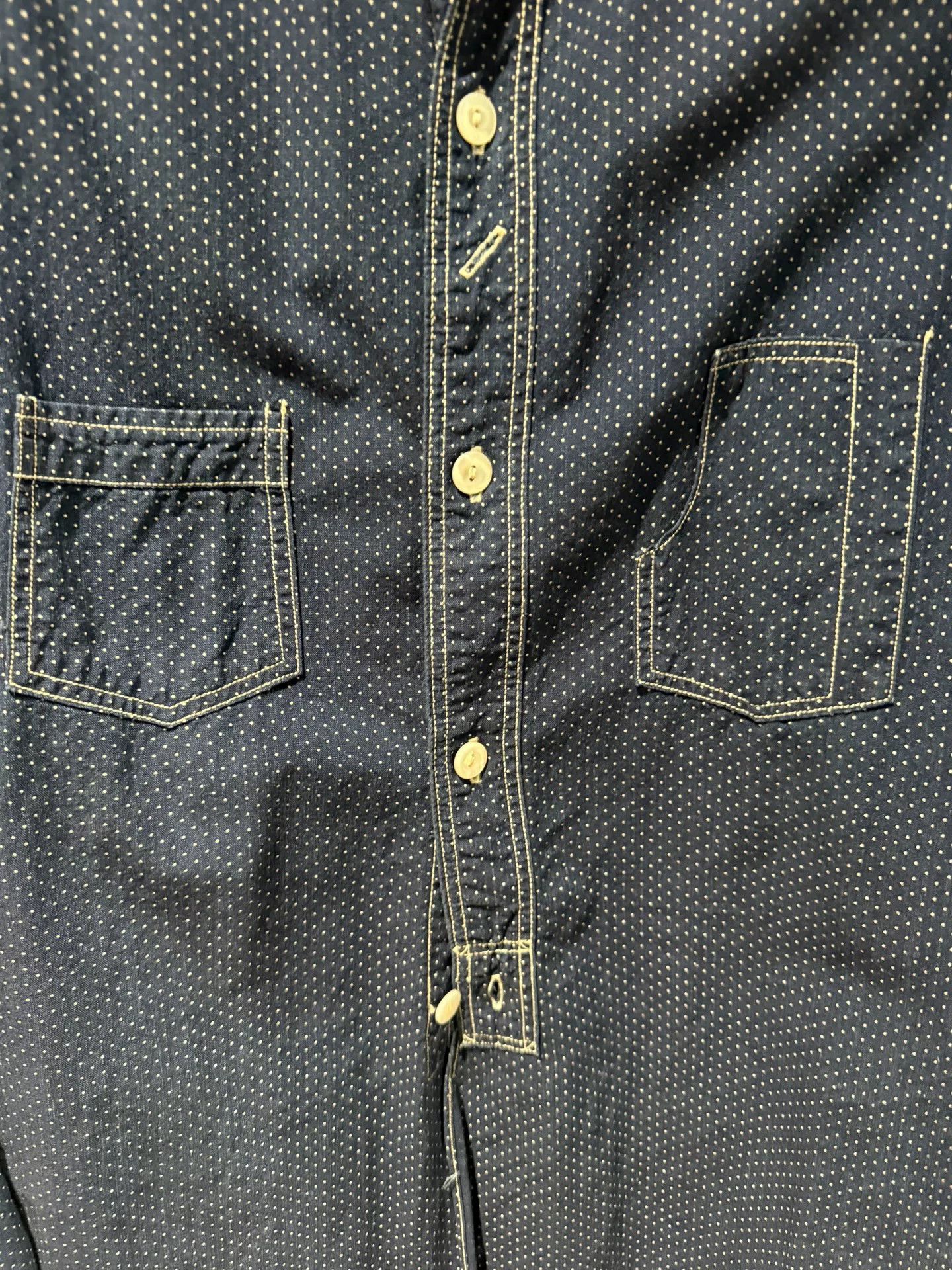 Freewheelers Freewheelers Conductor Work Shirt in Blue Size US M / EU 48-50 / 2 - 4 Thumbnail