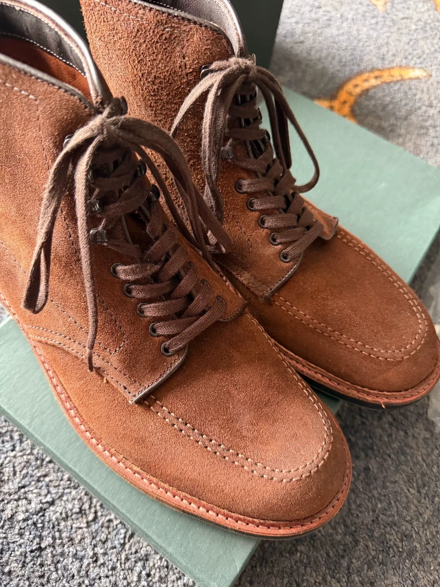 Alden Alden Indy Brown Suede Boots Size US 7 / EU 40 - 5 Thumbnail