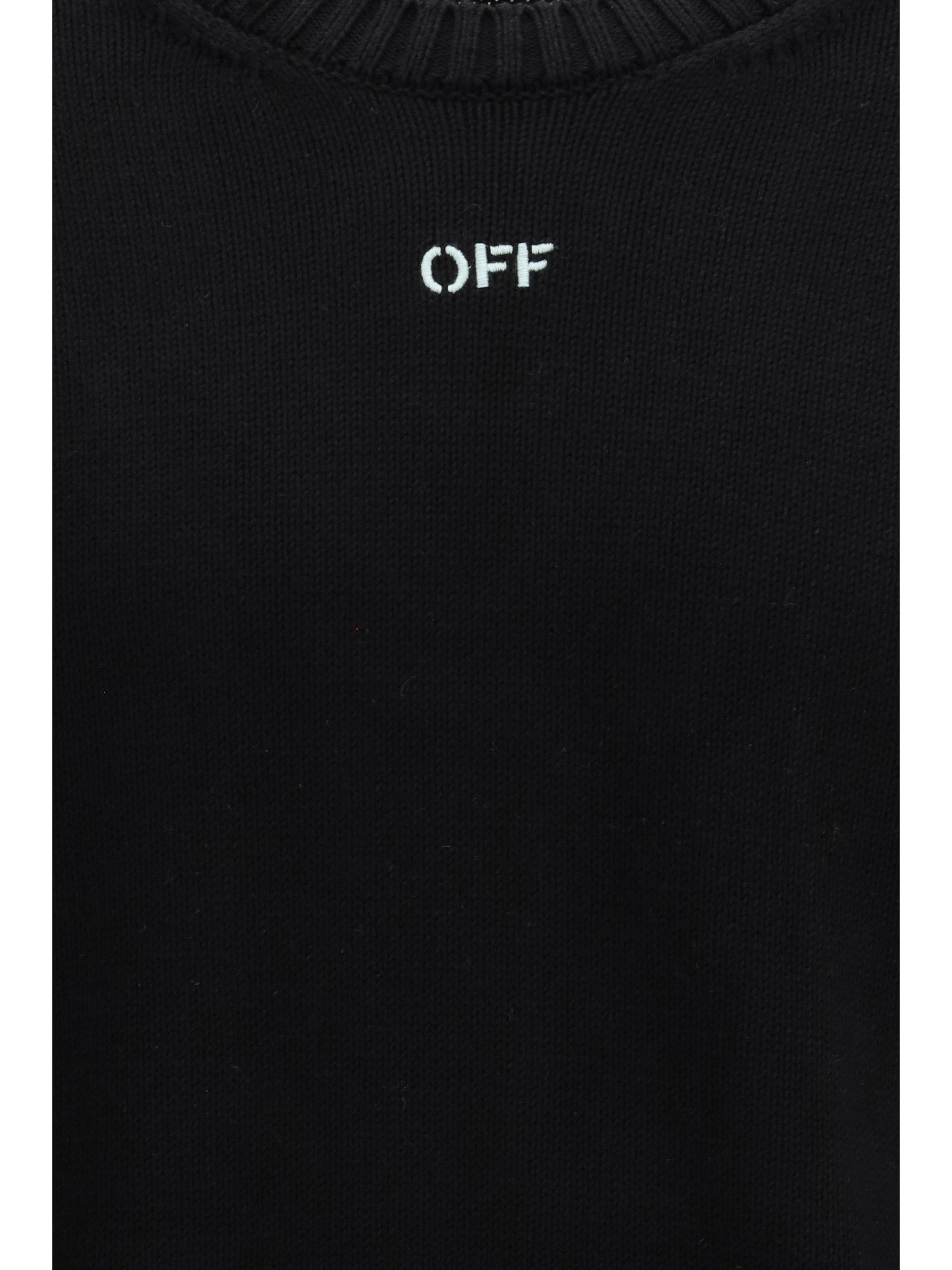 Off-White Diagonal Arrow Fuzzy Sweater Size US S / EU 44-46 / 1 - 3 Thumbnail
