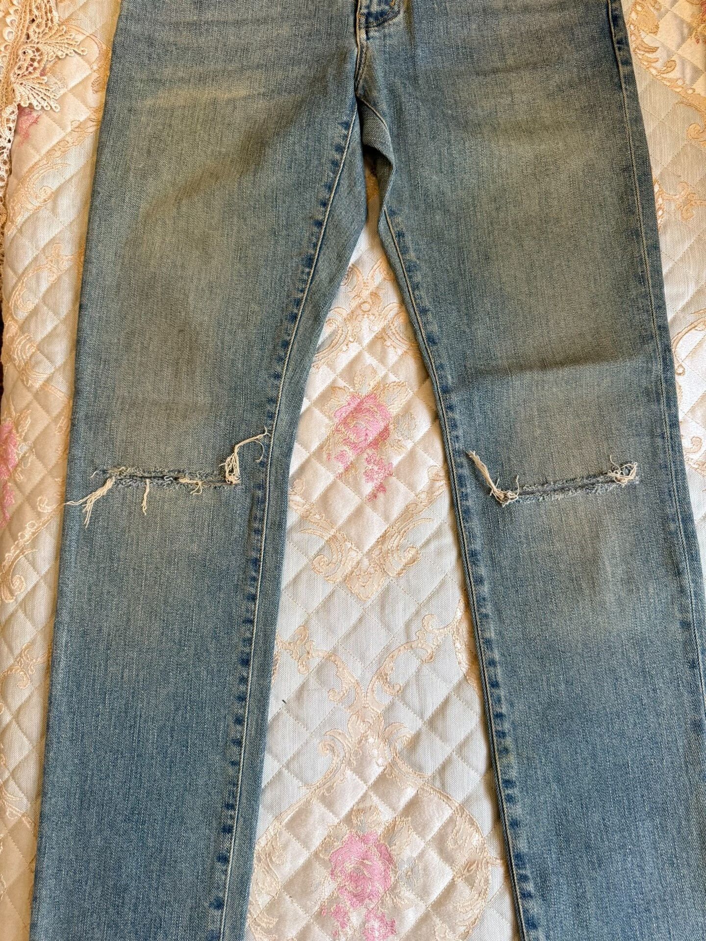 Hedi Slimane Saint Laurent Blue Denim D02 Jeans Size US 30 / EU 46 - 3 Thumbnail