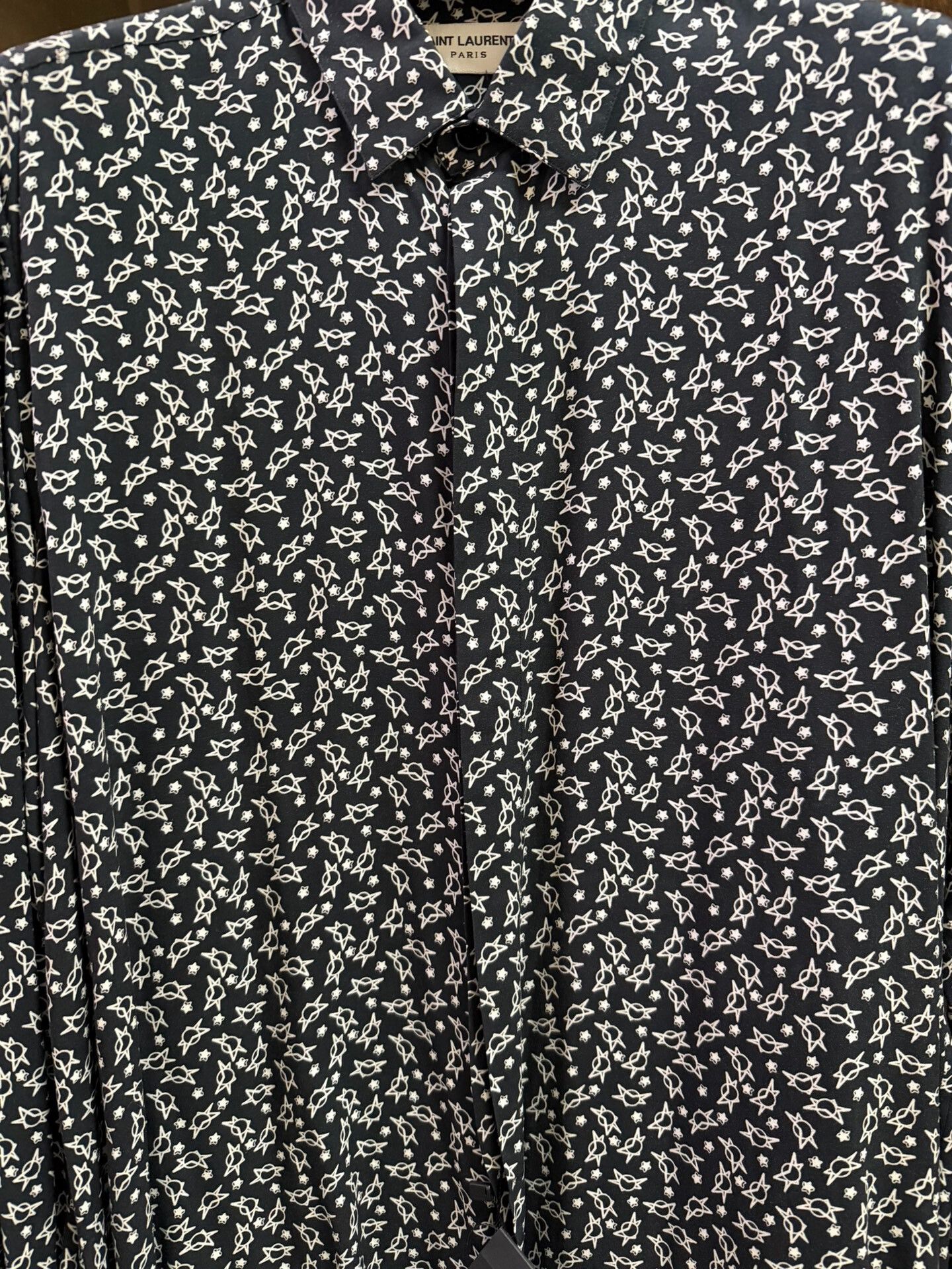 Saint Laurent Paris Saint Laurent Floral Print Shirt for Sale Size US S / EU 44-46 / 1 - 4 Thumbnail
