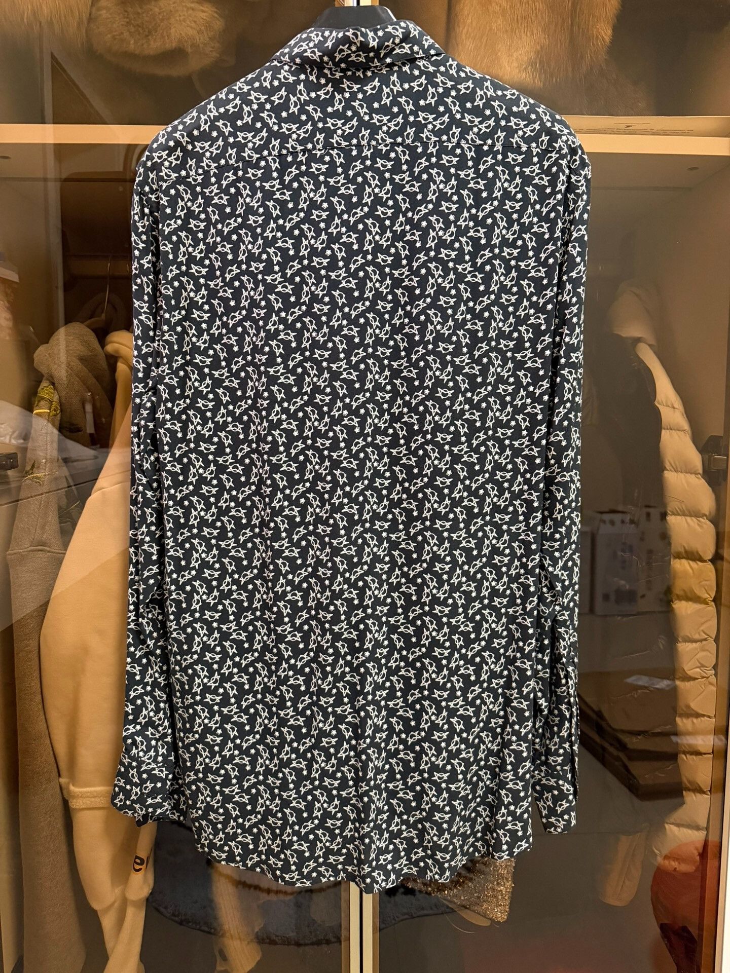 Saint Laurent Paris Saint Laurent Floral Print Shirt for Sale Size US S / EU 44-46 / 1 - 2 Thumbnail