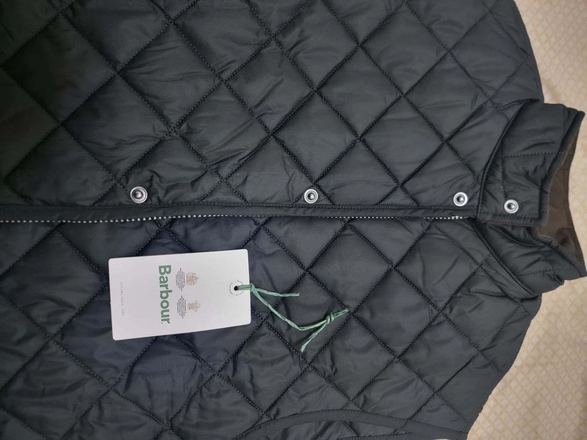 Barbour Barbour Quilted Vest in Black Size M Size US M / EU 48-50 / 2 - 3 Thumbnail