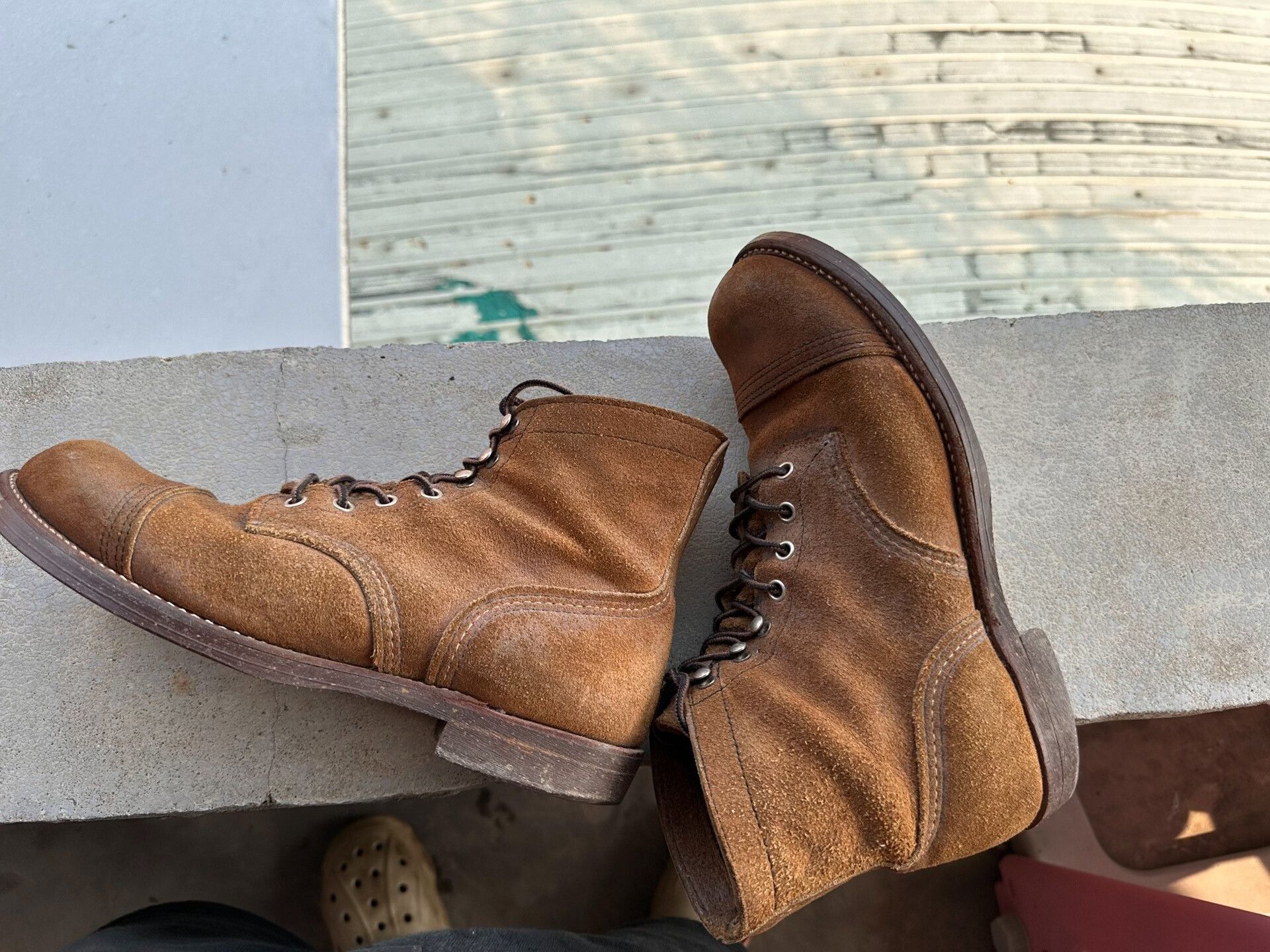 Red Wing Red Wing 8113 Brown Leather Boots Size US 8.5 / EU 41-42 - 5 Thumbnail