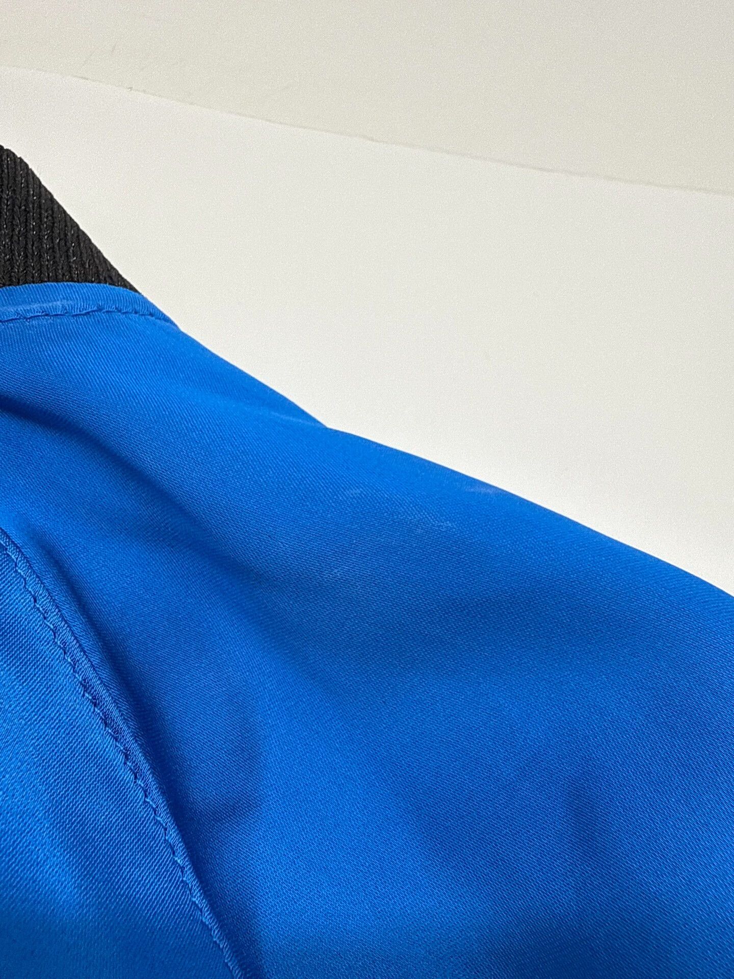 Saint Laurent Paris Saint Laurent Blue Silk Bomber Jacket Size L / US 10 / IT 46 - 9 Thumbnail