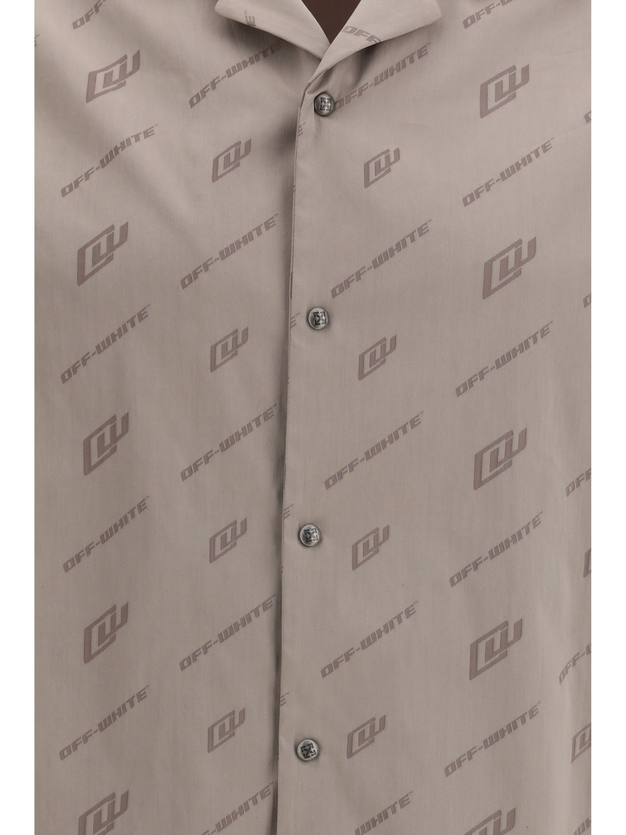 Off-White Printed Bowling Shirt Size US M / EU 48-50 / 2 - 3 Thumbnail