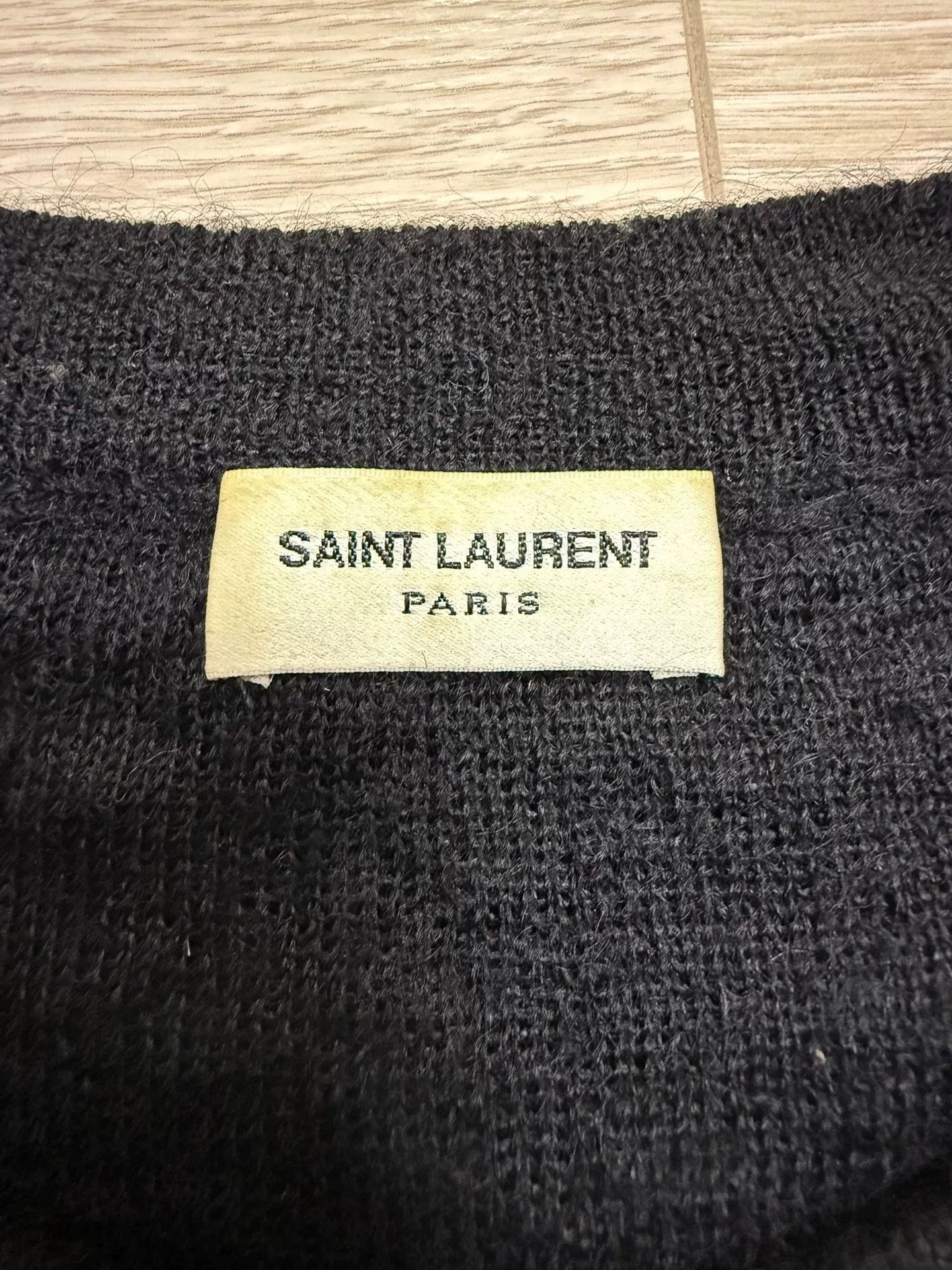Saint Laurent Paris Saint Laurent Tiger Head Knit Sweater Size S / US 4 / IT 40 - 4 Thumbnail