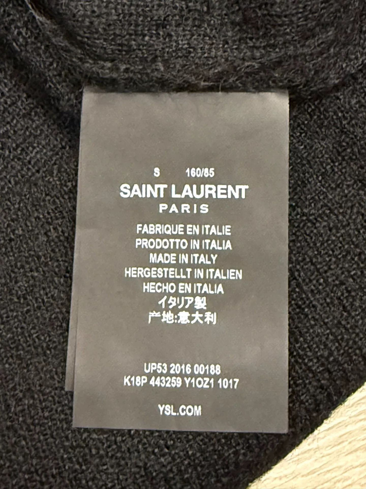 Saint Laurent Paris Saint Laurent Tiger Head Knit Sweater Size S / US 4 / IT 40 - 5 Thumbnail