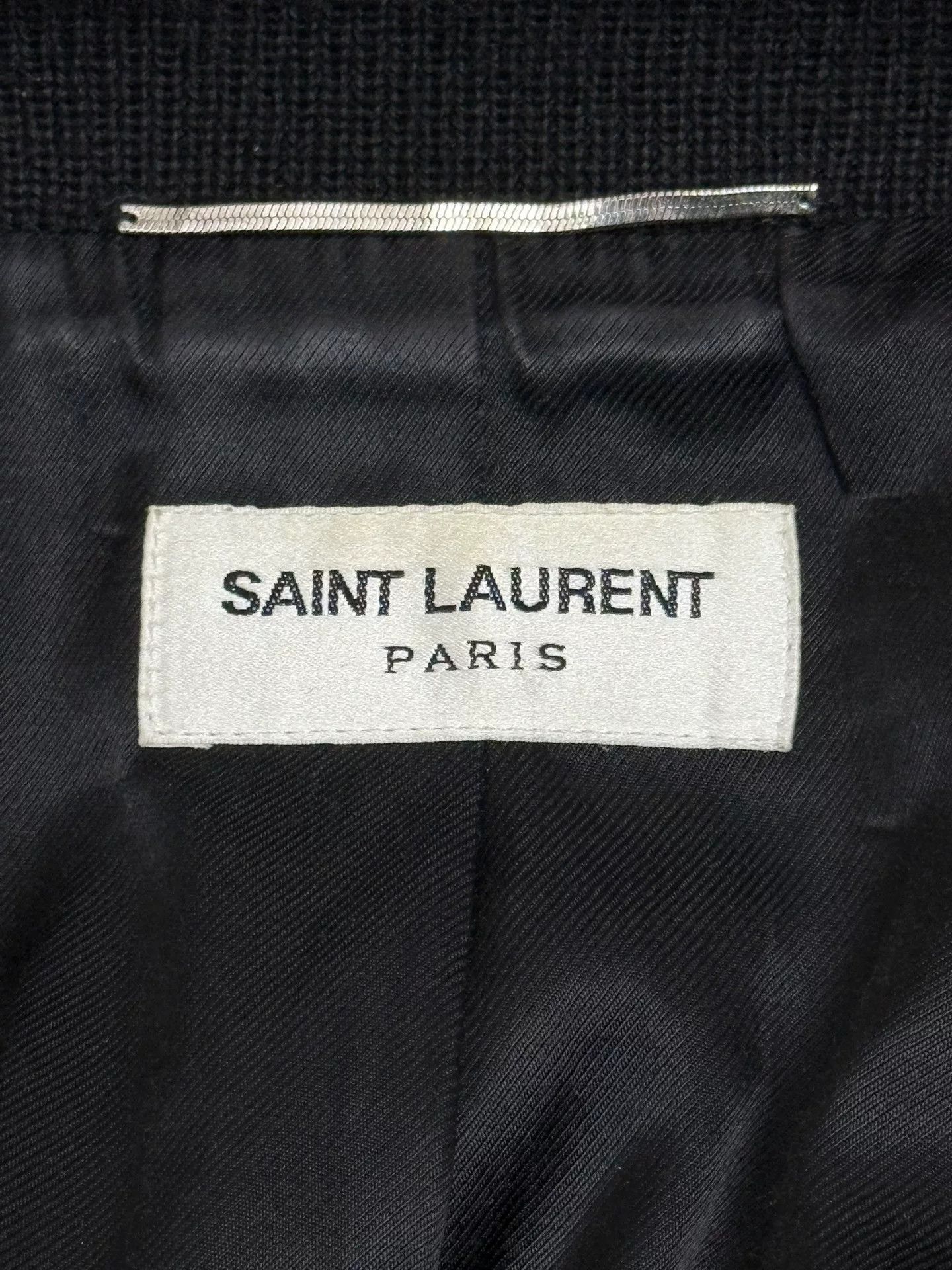 Saint Laurent Paris Saint Laurent Classic Black and White Jacket Size US S / EU 44-46 / 1 - 7 Thumbnail